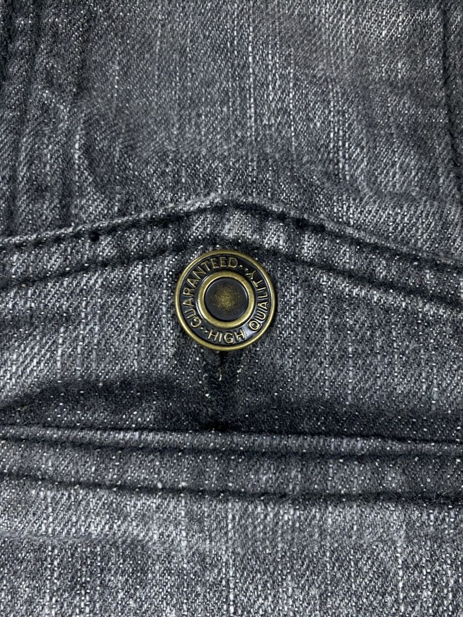 If Six Was Nine × Vintage Vintage Clef De Sol Distressed Style Denim Trucker Jacket Size US S / EU 44-46 / 1 - 9 Thumbnail