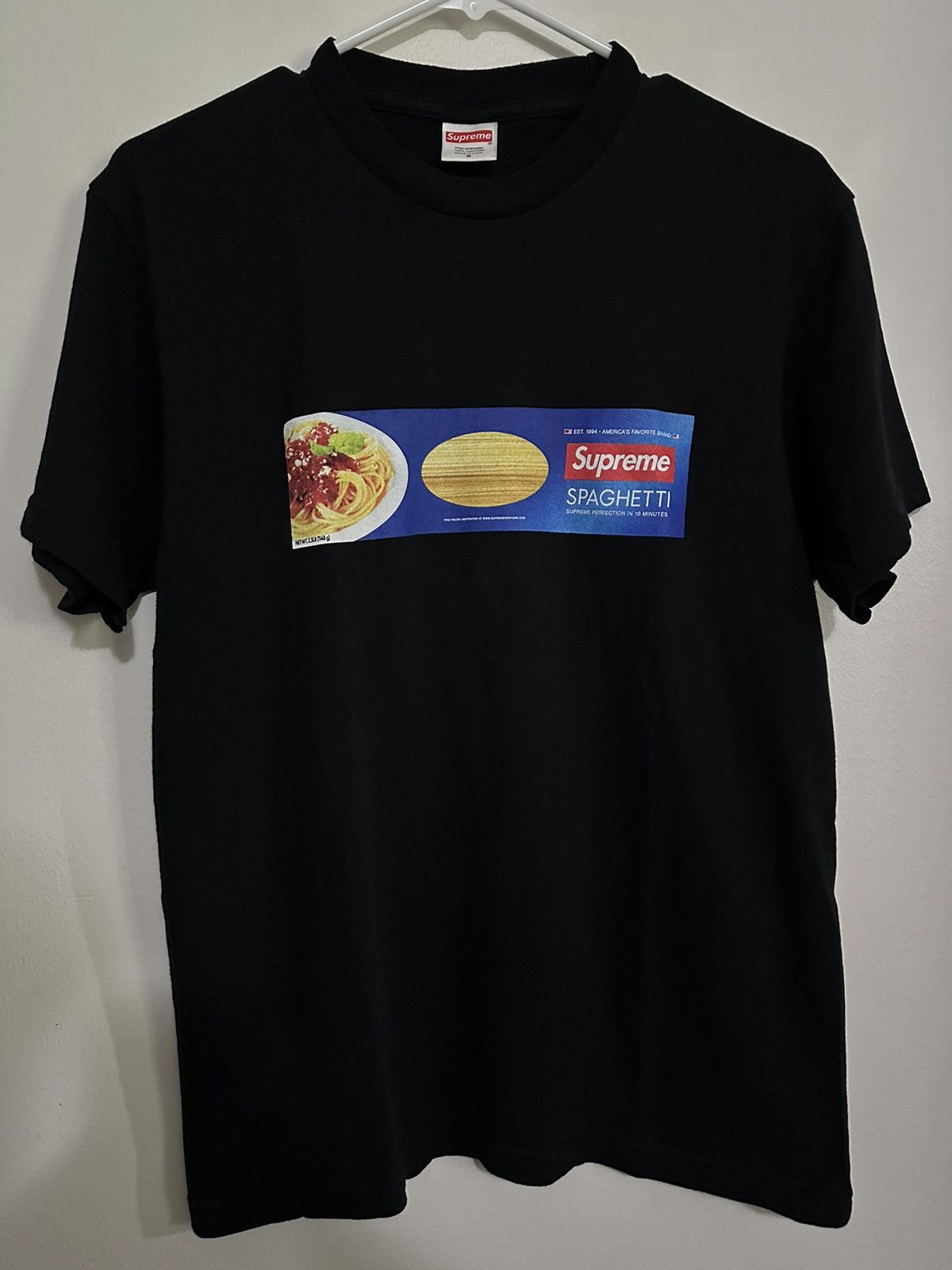 Supreme Supreme Spaghetti Tee Size US S / EU 44-46 / 1 - 1 Thumbnail