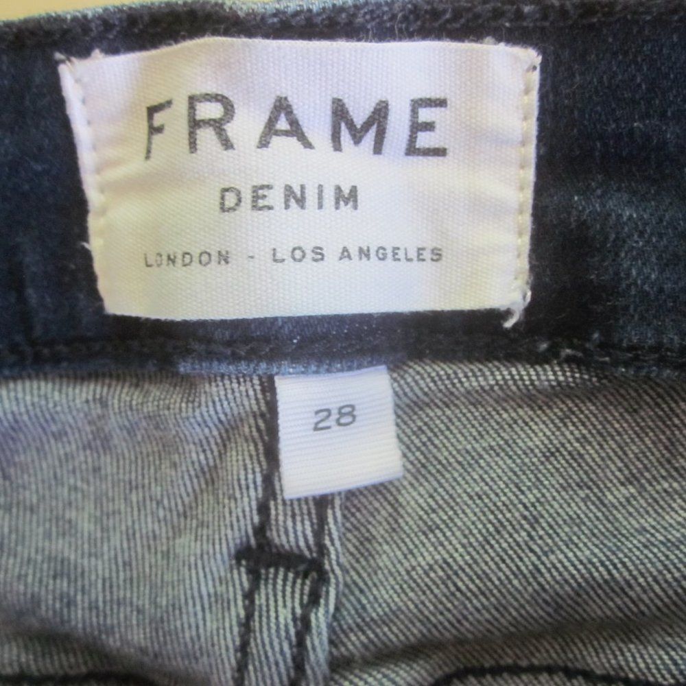 Frame Frame Denim 28 Le Skinny De Jeanne Size 28" / US 6 / IT 42 - 3 Thumbnail