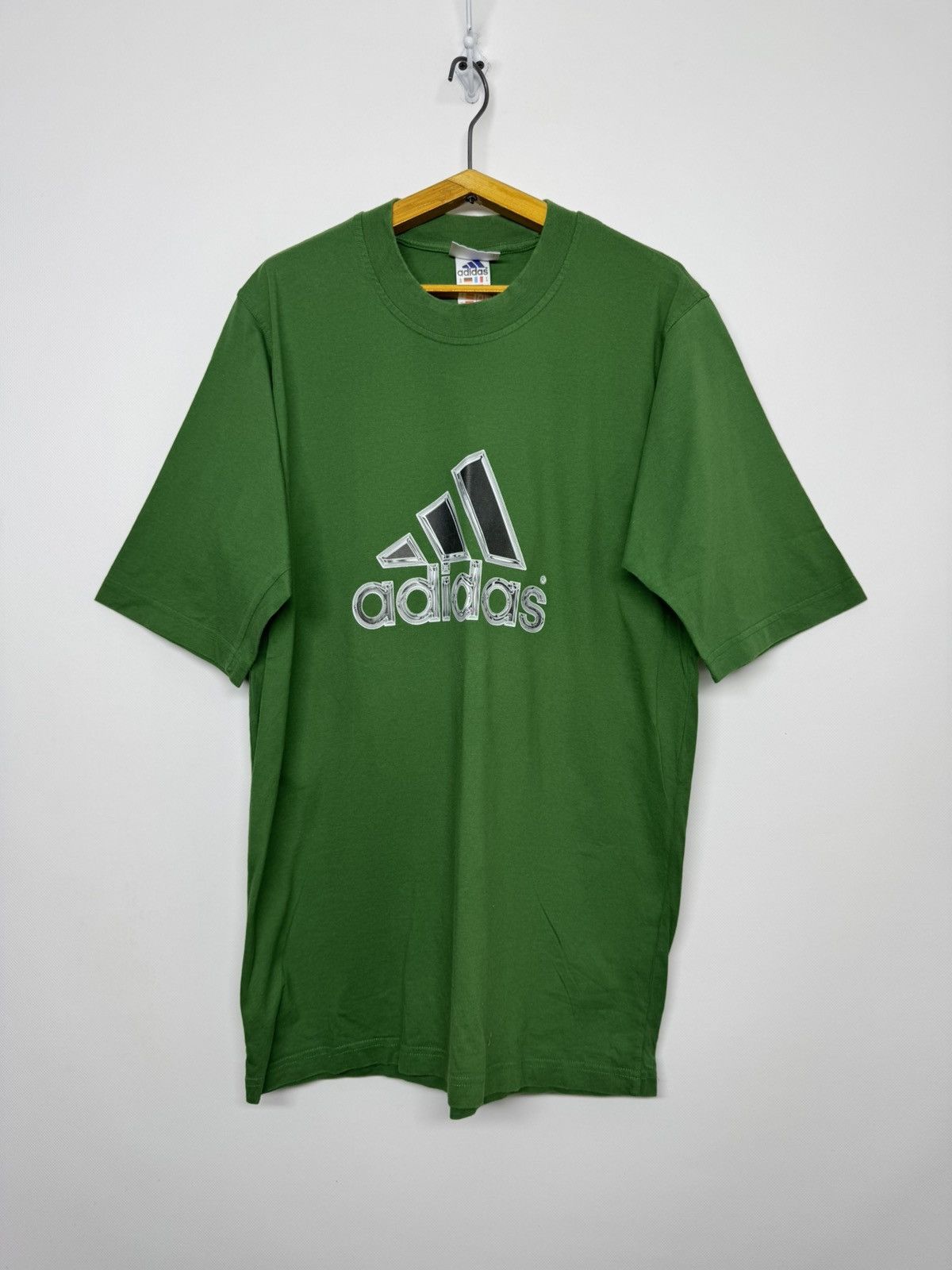 Adidas Vintage Adidas Big Logo T-Shirt 90’s Size US M / EU 48-50 / 2 - 4 Thumbnail