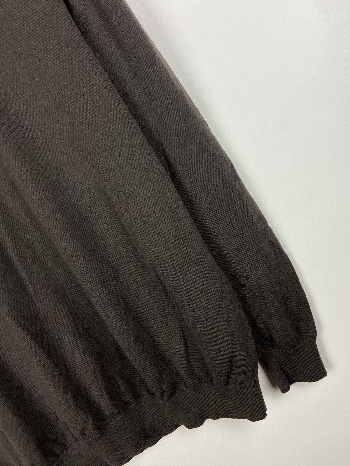Balmain × Vintage Vintage Balmain Sweatshirt Collared Button Long Sleeve Wool Size US XL / EU 56 / 4 - 11 Thumbnail