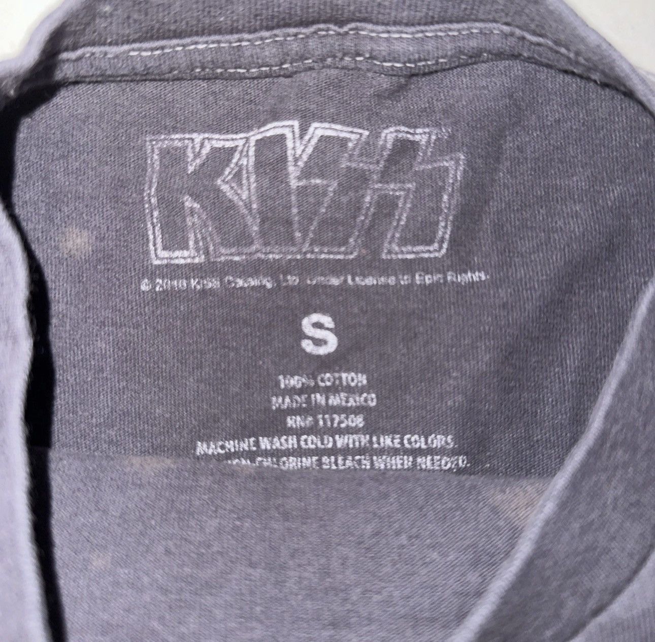 AC/DC Vtg 2016 KISS Destroyer Acid Wash Y2K Hard ROCK Band T-Shirt Size US S / EU 44-46 / 1 - 3 Thumbnail