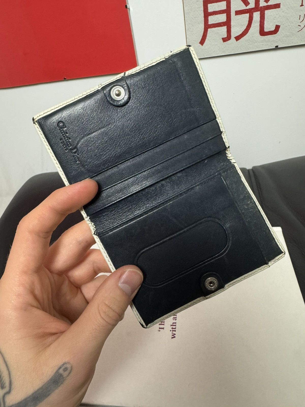 Dior Vintage Dior Monogram Wallet Card Holder Designer Y2k 90s Size ONE SIZE - 4 Thumbnail