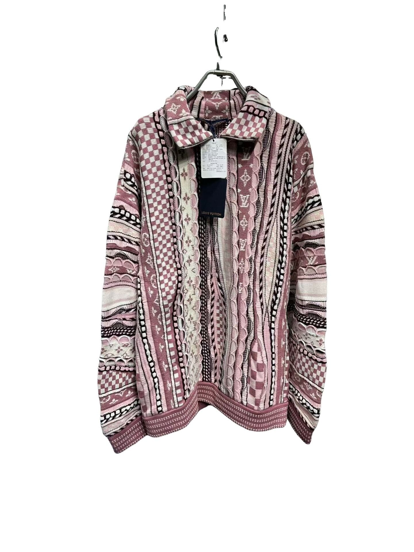 Louis Vuitton Louis Vuitton x Nigo Monogram Jacquard Sweater L Size US L / EU 52-54 / 3 - 1 Thumbnail