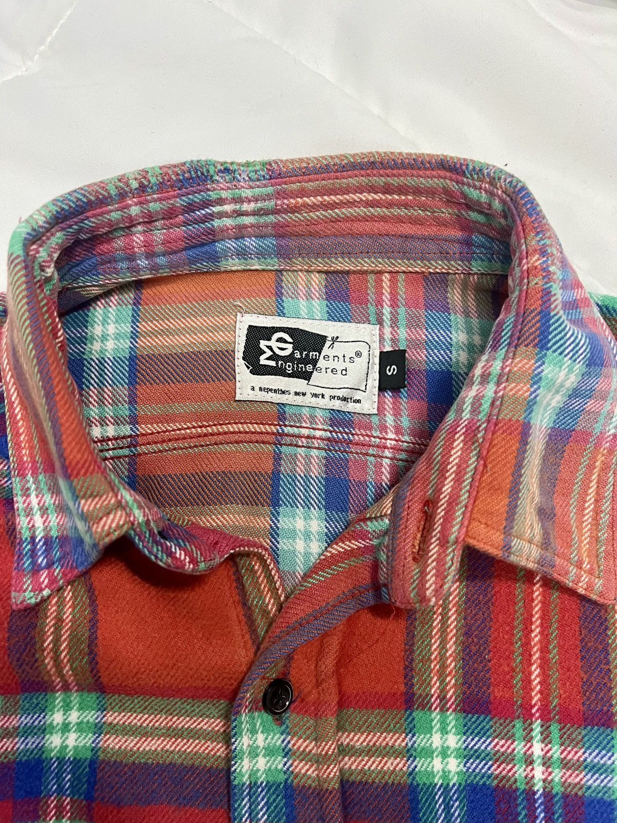 Engineered Garments × Nepenthes Nepenthes New York Engineered Garments Flannel Shirt Size US S / EU 44-46 / 1 - 7 Thumbnail