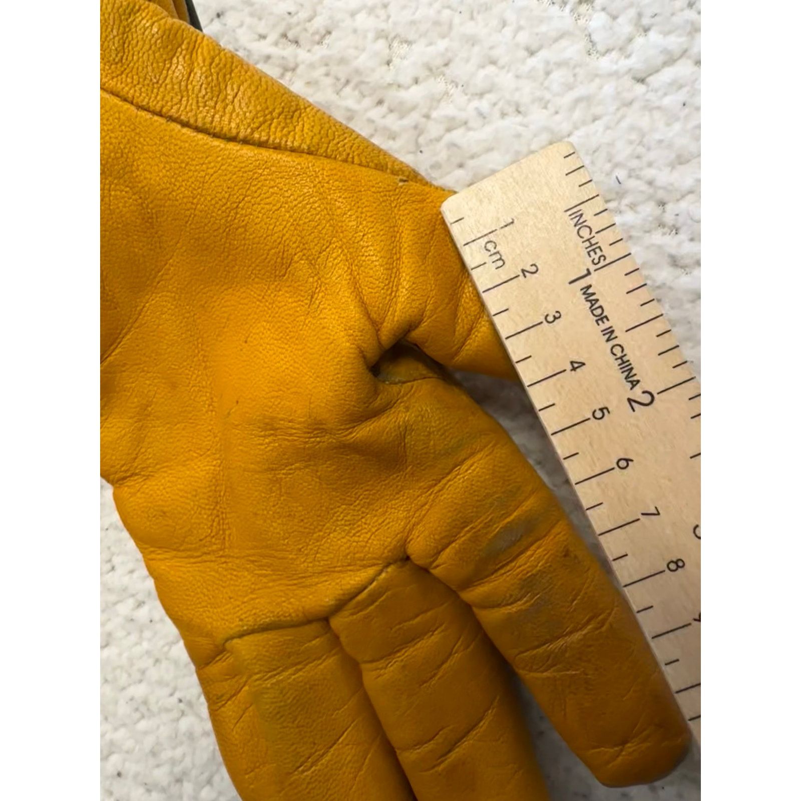 Filson Filson Mens Goat Leather Gloves Merino Wool Lined Small Size ONE SIZE - 7 Thumbnail