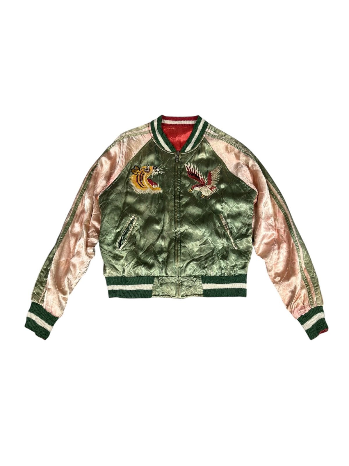 Toyo Enterprises Pearl Diver Sukajan Tiger Jacket Size US M / EU 48-50 / 2 - 2 Thumbnail