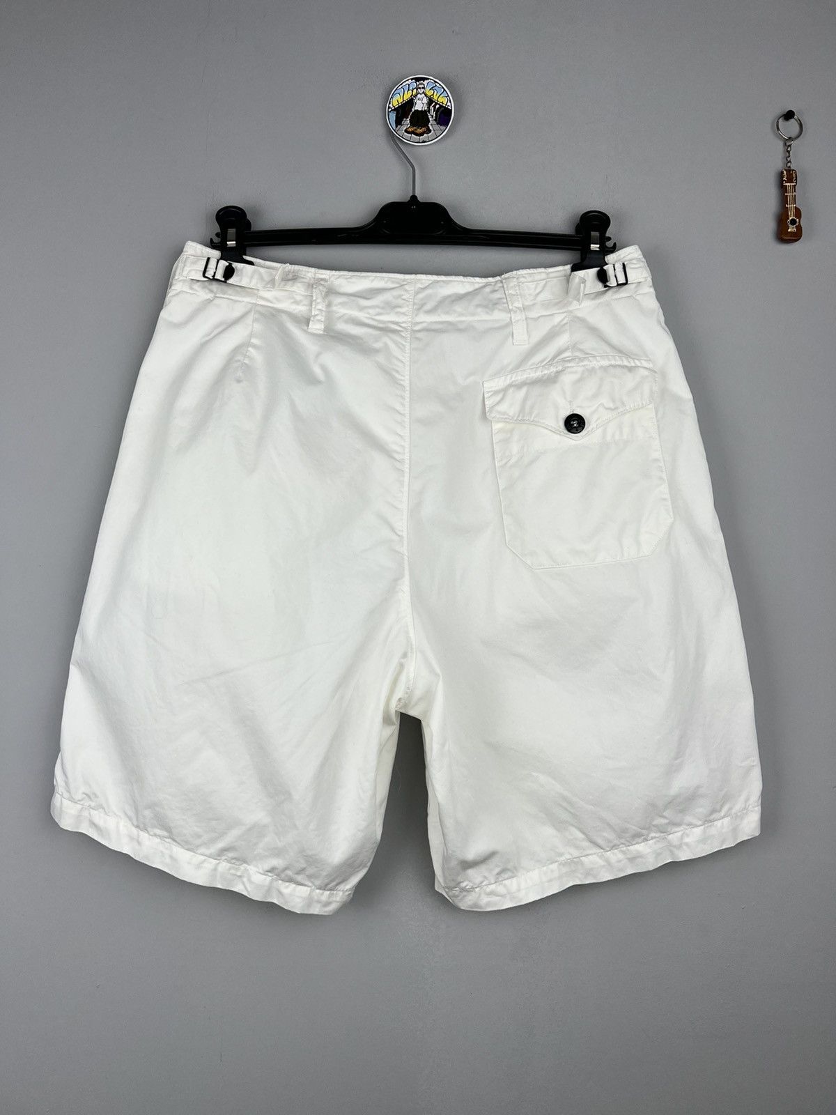 C.P. Company × Stone Island × Vintage Stone Island Vintage Yachting Shorts Chino White Size US 32 / EU 48 - 3 Thumbnail