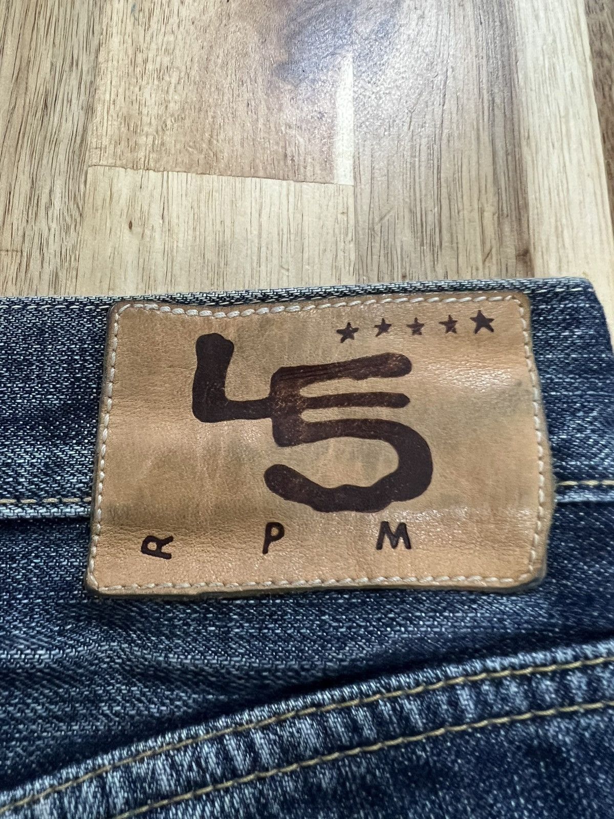 45rpm Vintage 45RPM Selvedge Denim Jeans Size US 30 / EU 46 - 5 Thumbnail