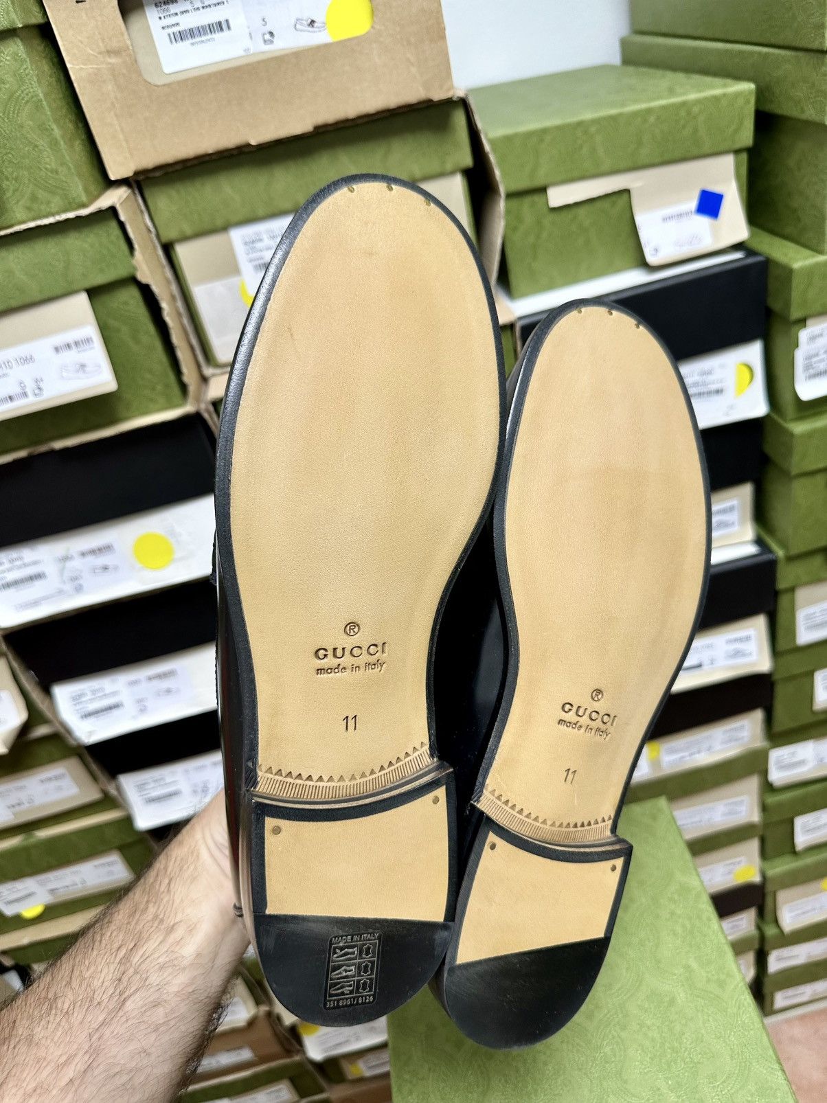 Gucci GUCCI - Men's Interlocking G loafer Size US 11.5 / EU 44-45 - 7 Thumbnail