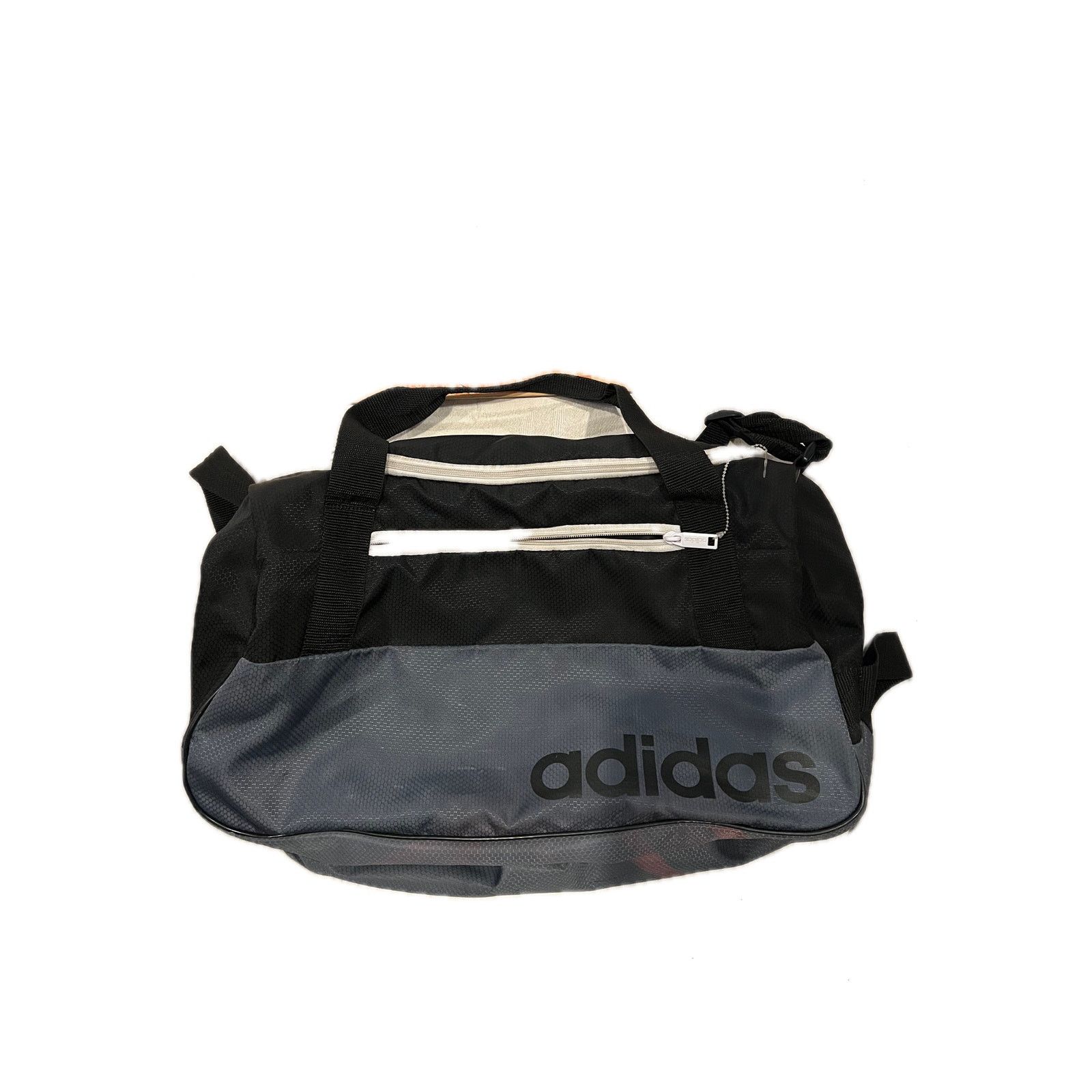 Adidas Adidas Defender Small 16"x10"x8" Black Gray Duffel Gym Bag Size ONE SIZE - 1 Thumbnail