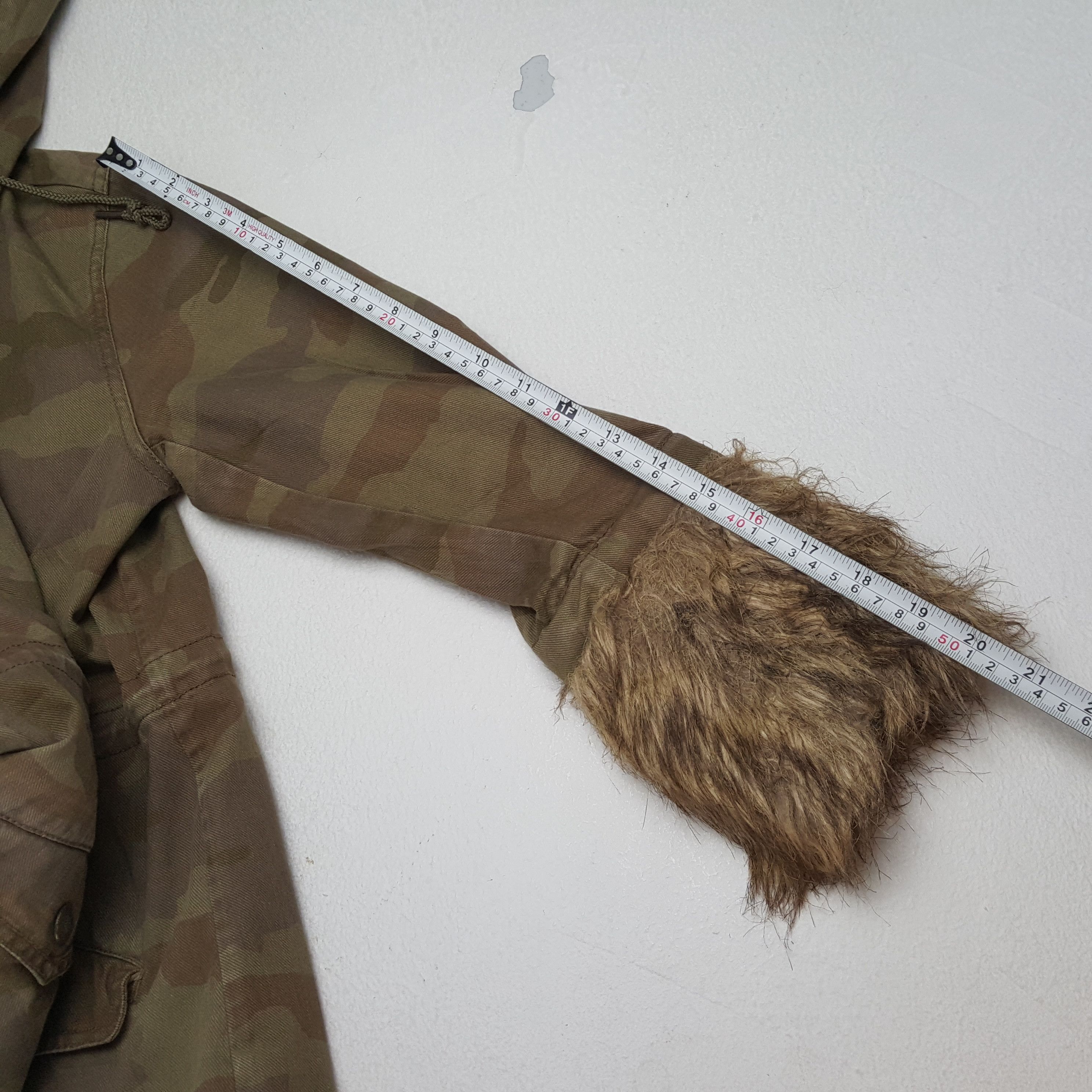 Levi's × Vintage LEVIS Streetwear Winter Style Camo Design Parkas Jacket Size XS / US 0-2 / IT 36-38 - 6 Thumbnail
