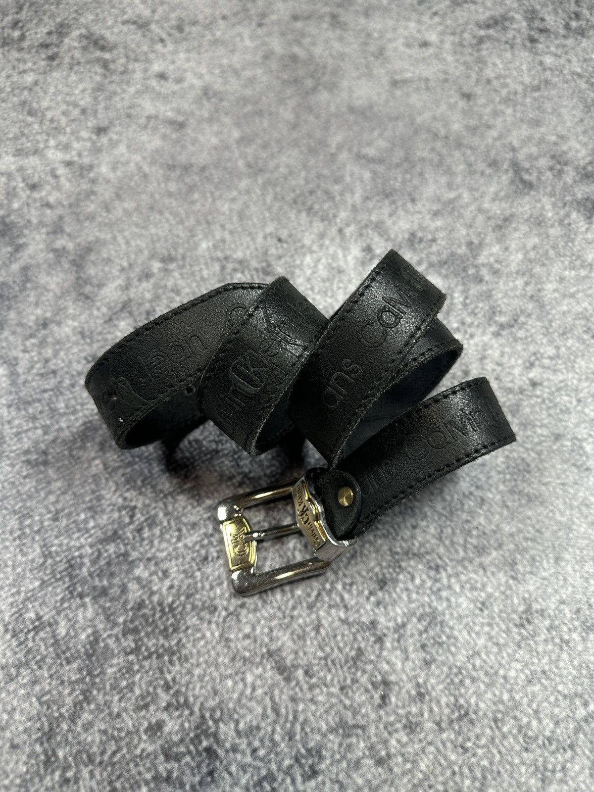 Calvin Klein Y2K Vintage Calvin Klein CK Logo Belts Streetwear Rare USA Size ONE SIZE - 1 Thumbnail