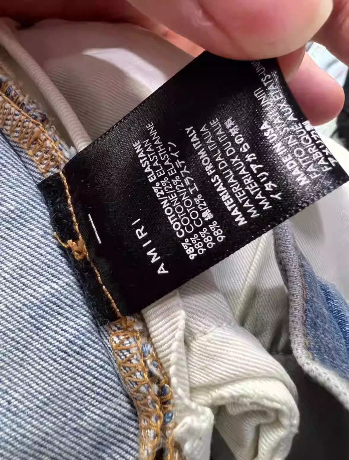 Amiri Amiri's original ink-splattered jeans Size US 31 - 5 Thumbnail