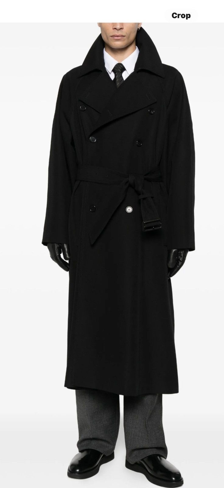 Saint Laurent Paris Saint Laurent men’s 2024 double breasted coat. 52/42/L $6600 Size US L / EU 52-54 / 3 - 1 Thumbnail