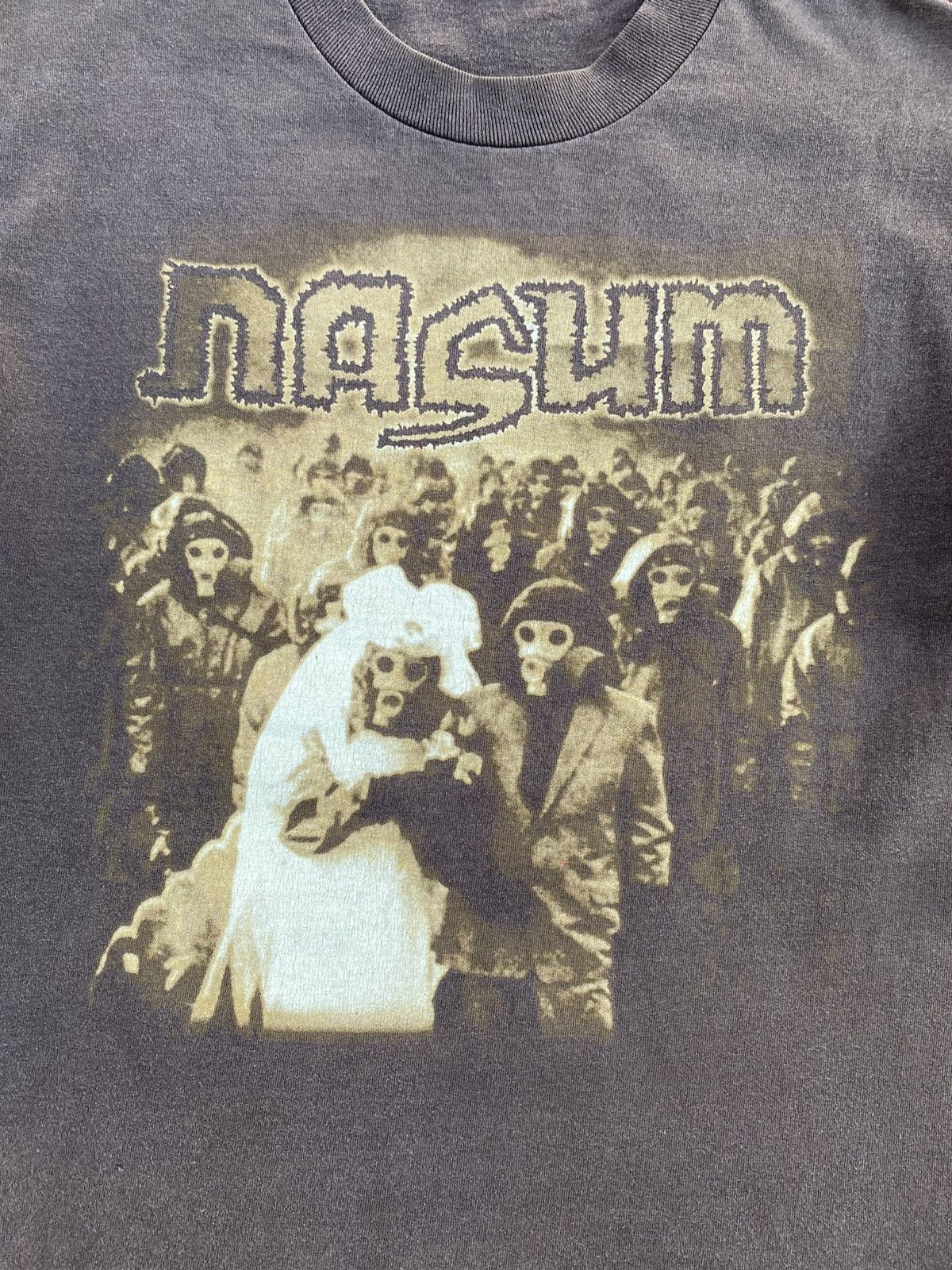 Band Tees Rare🔥Vintage Nasum 'Inhale/Exhale' Grindcore Band Tees Size US S / EU 44-46 / 1 - 3 Thumbnail