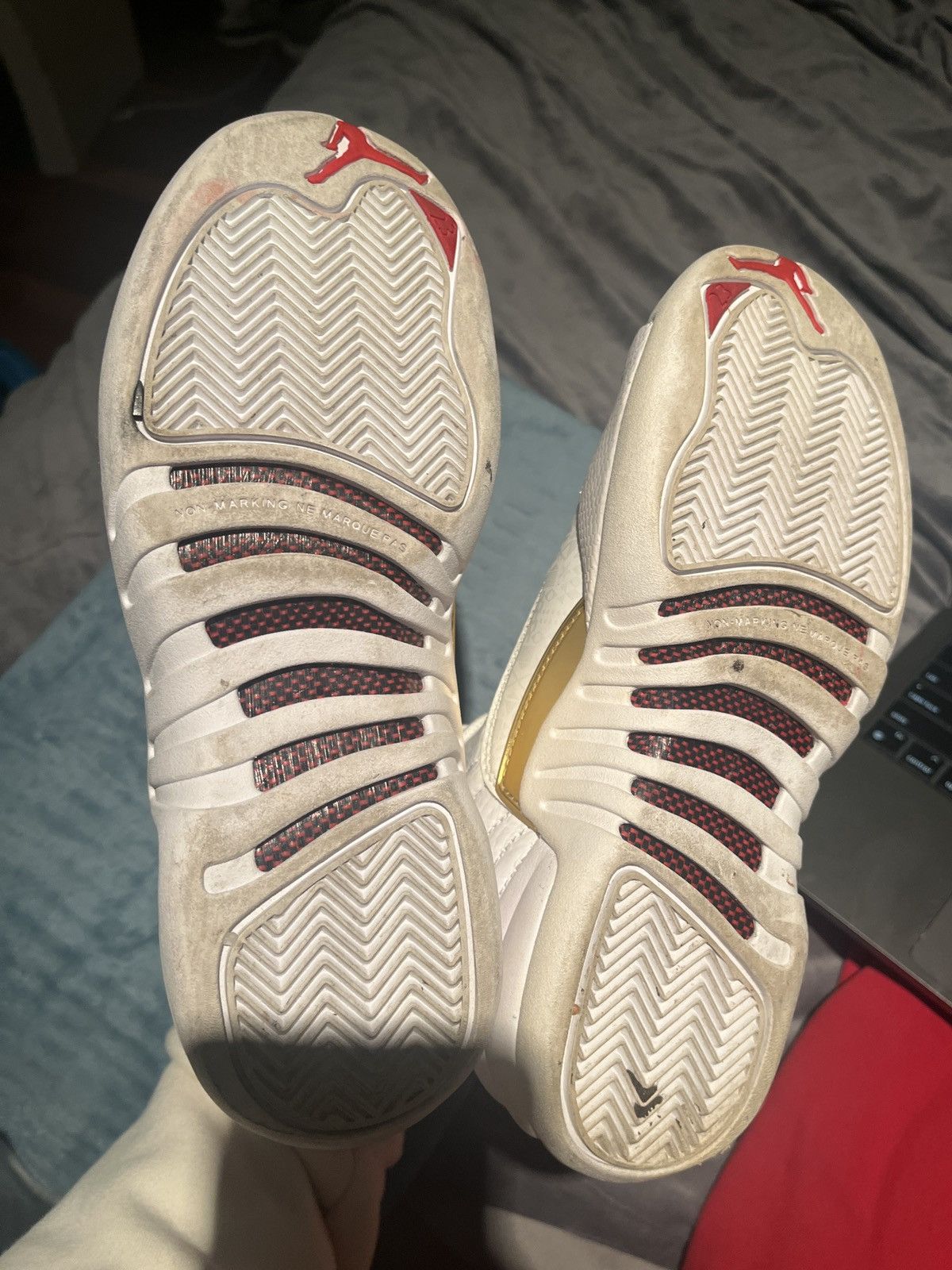 Jordan Brand jordan 12 retro gs fiba Size US 5.5 / EU 38 - 6 Thumbnail