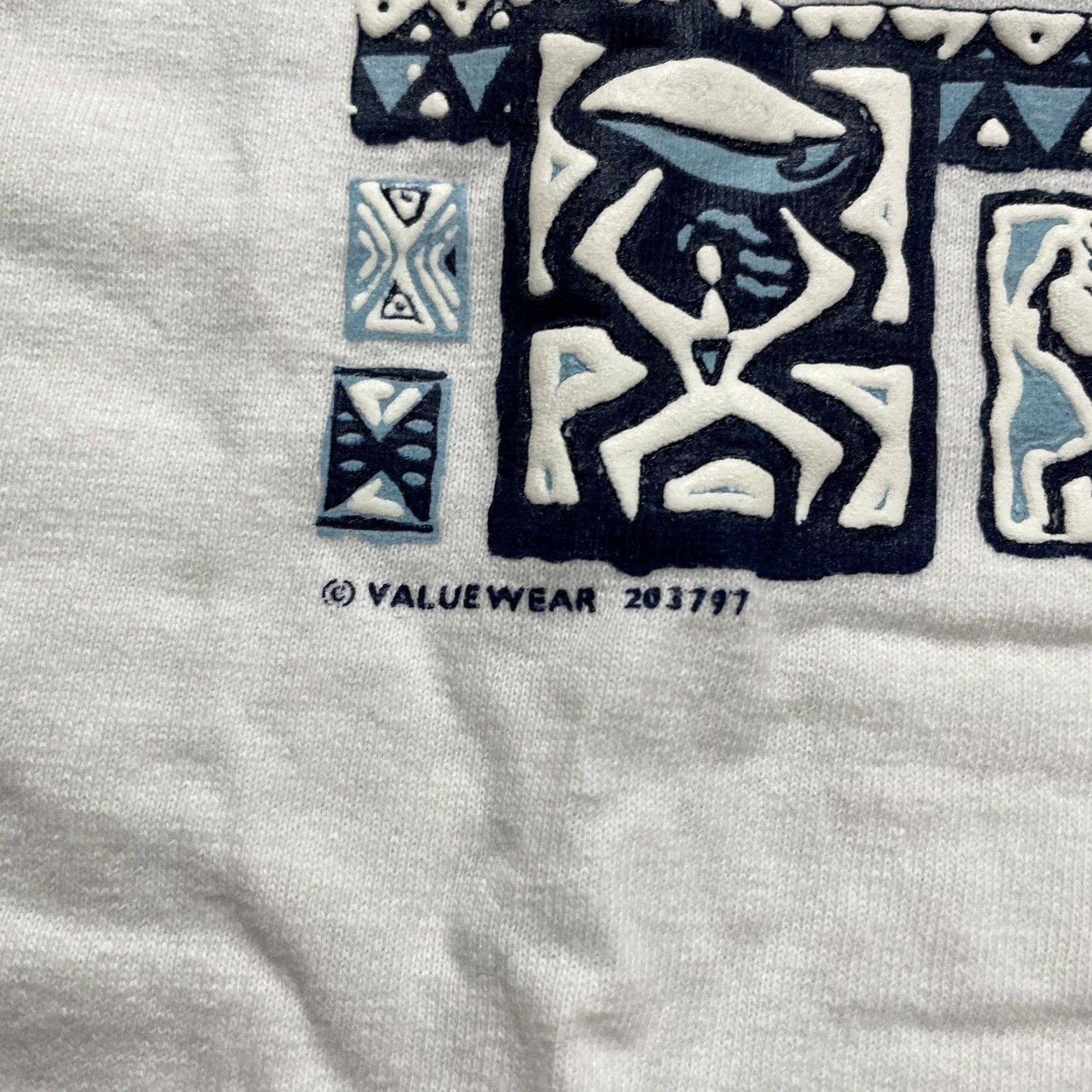 Disney Disney Ringer T-Shirt Women's Large White Graphic Cotton Tee Size L / US 10 / IT 46 - 5 Thumbnail