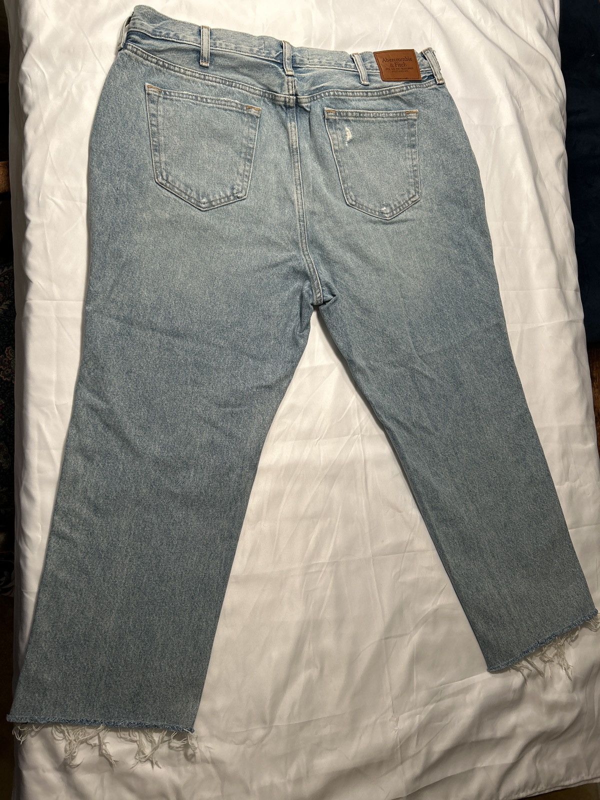 Abercrombie & Fitch Vintage Washed Blue Jeans Size US 40 / EU 56 - 4 Thumbnail