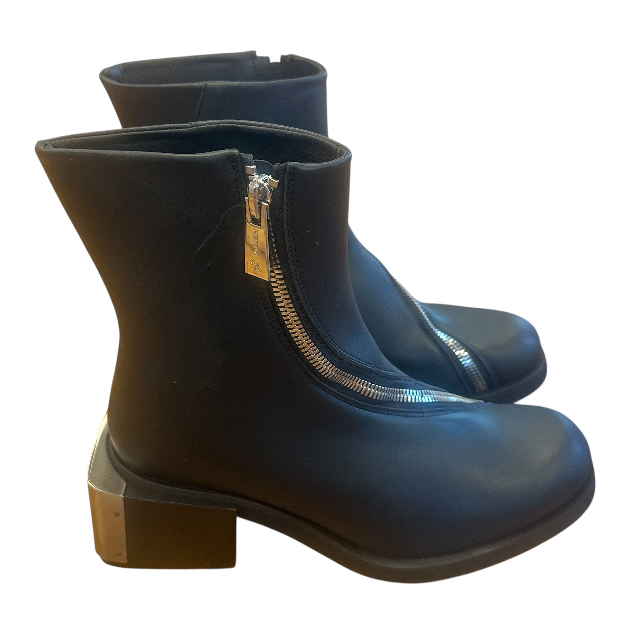 GmbH GMBH Black Ergonomic Riding Ankle Boots Size US 10 / EU 43 - 1 Thumbnail