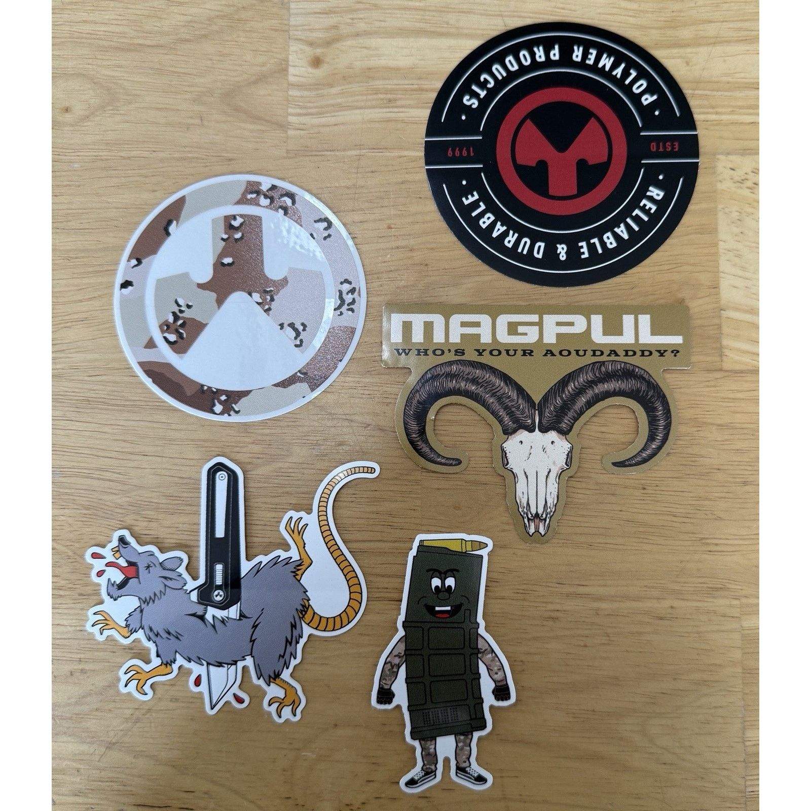 Other Magpul Decals Sticker Lot Of 5, 2026 Las Vegas Shot Show NEW ...