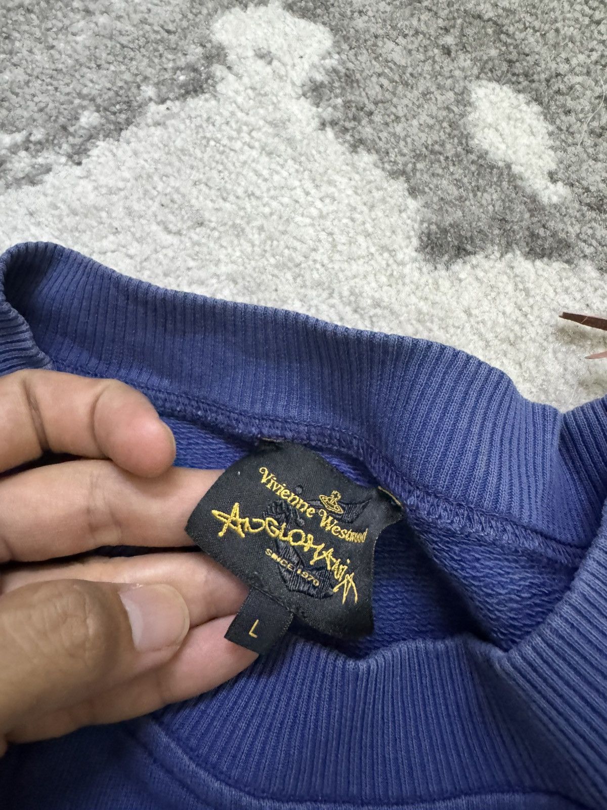 Vivienne Westwood VIVIENNE WESTWOOD ANGLOMANIA CREWNECK JUMPER SEEATSHIRT Size US L / EU 52-54 / 3 - 6 Thumbnail