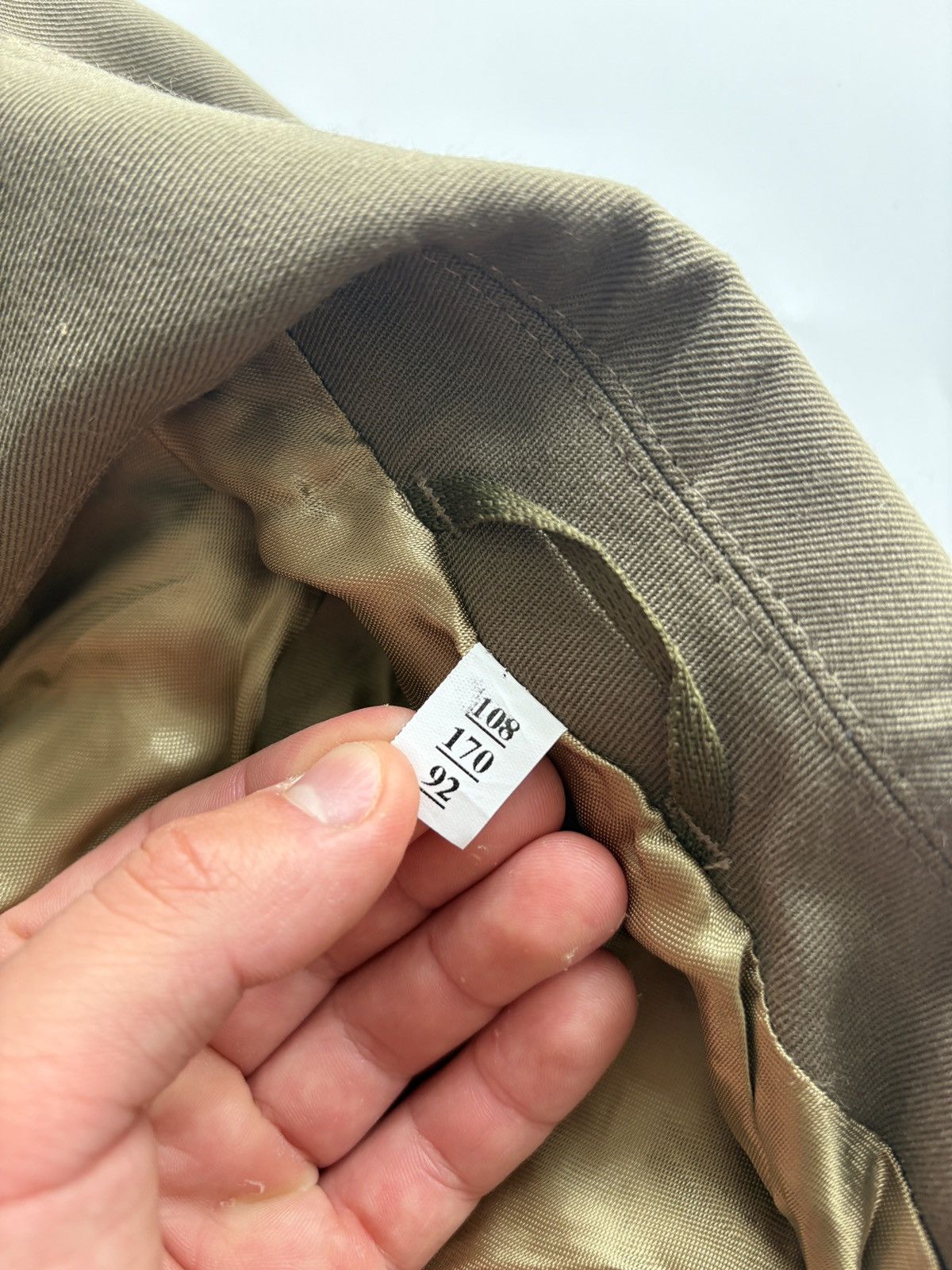 Other BOXY Vintage Military Jacket Cropped 90s Polizei Size US S / EU 44-46 / 1 - 12 Thumbnail