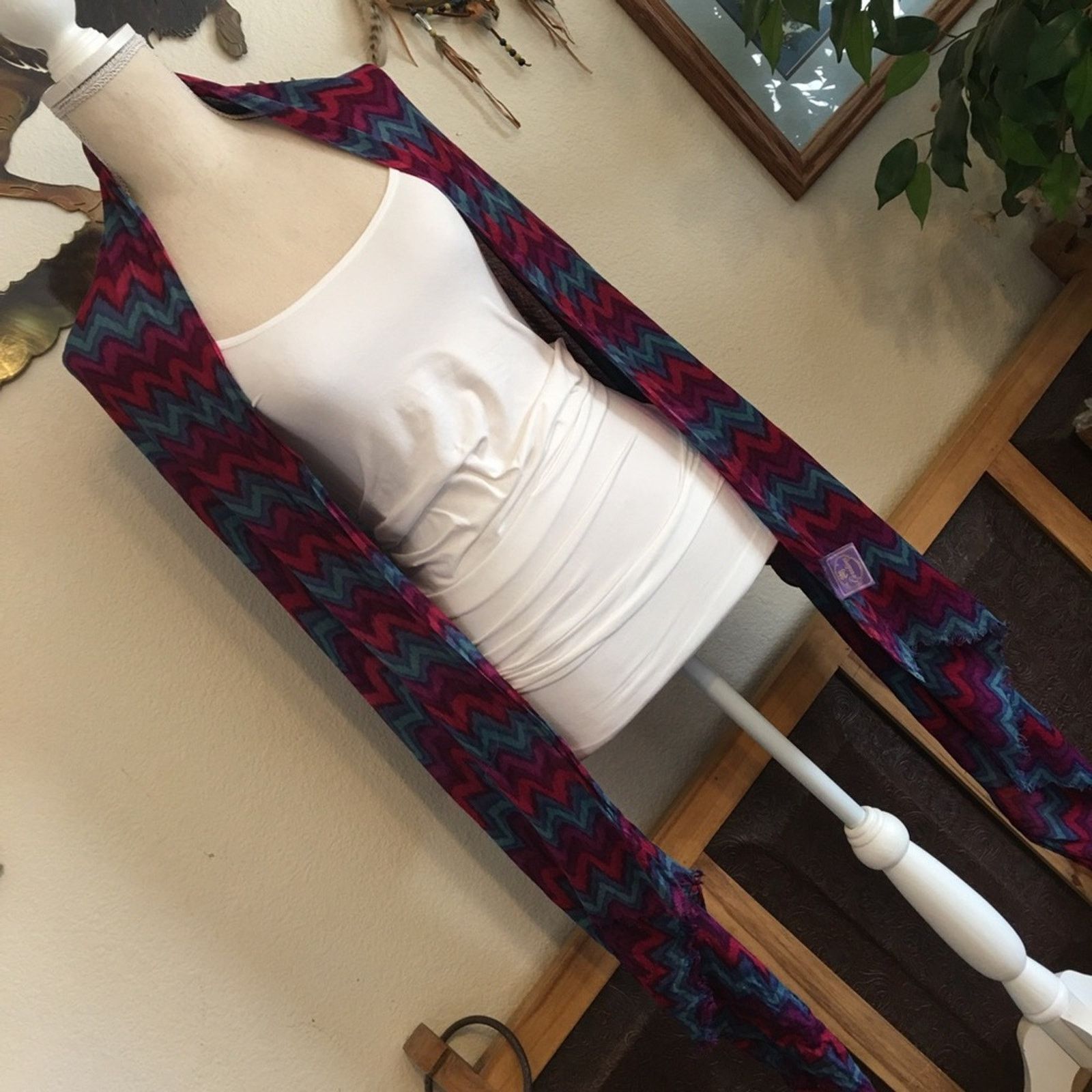 Other Curations by Stefanie Greenfield colorful scarf Size ONE SIZE - 5 Thumbnail