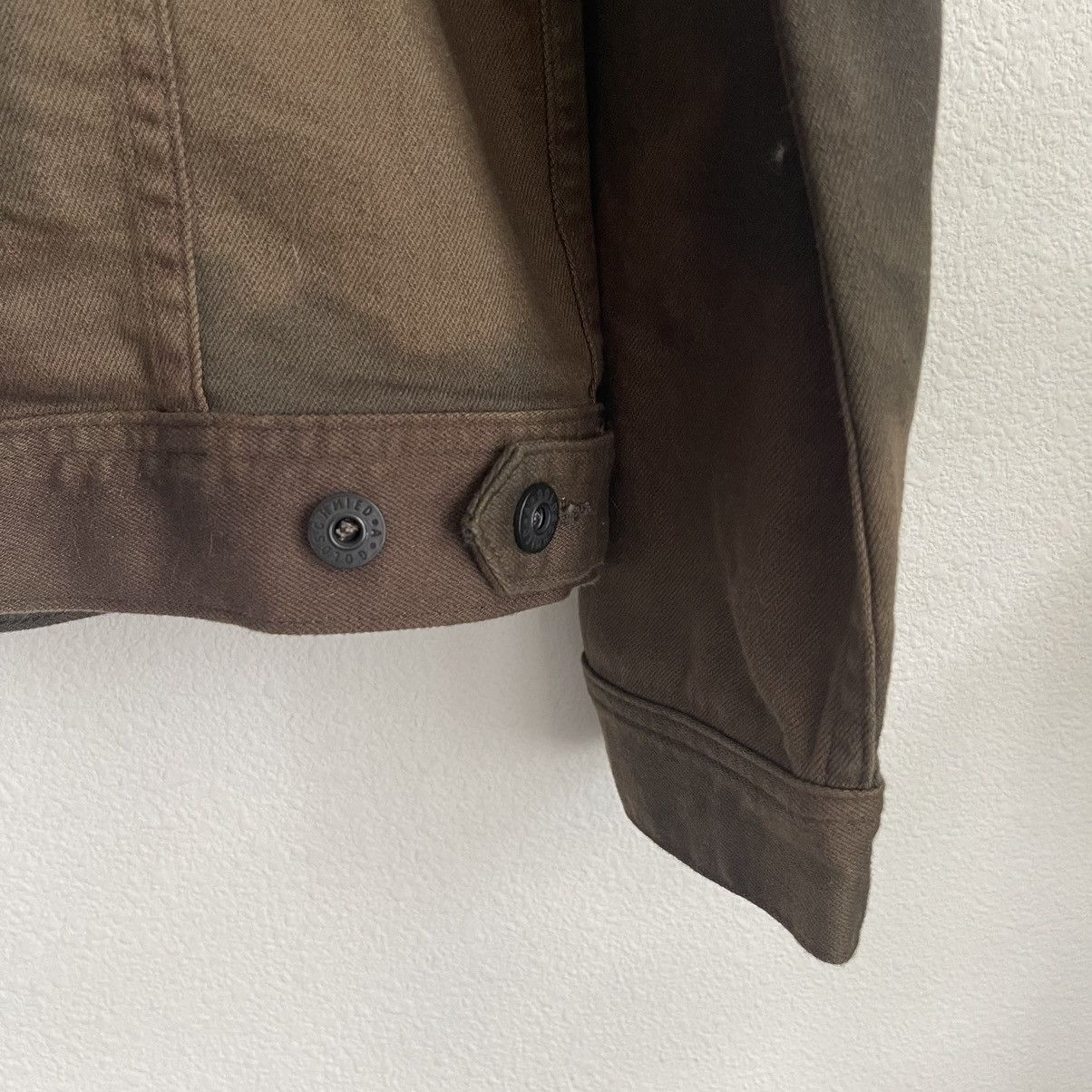 AG Adriano Goldschmied AG Adriano Goldschmied Button Front Trucker Dart Jacket Size US L / EU 52-54 / 3 - 7 Thumbnail