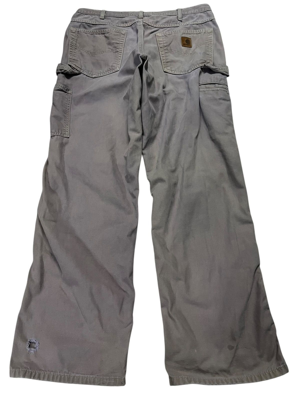 Carhartt 💥Baggy💥90’s Vintage Carhatt Carpenter Distressed Pants Size US 32 / EU 48 - 2 Thumbnail
