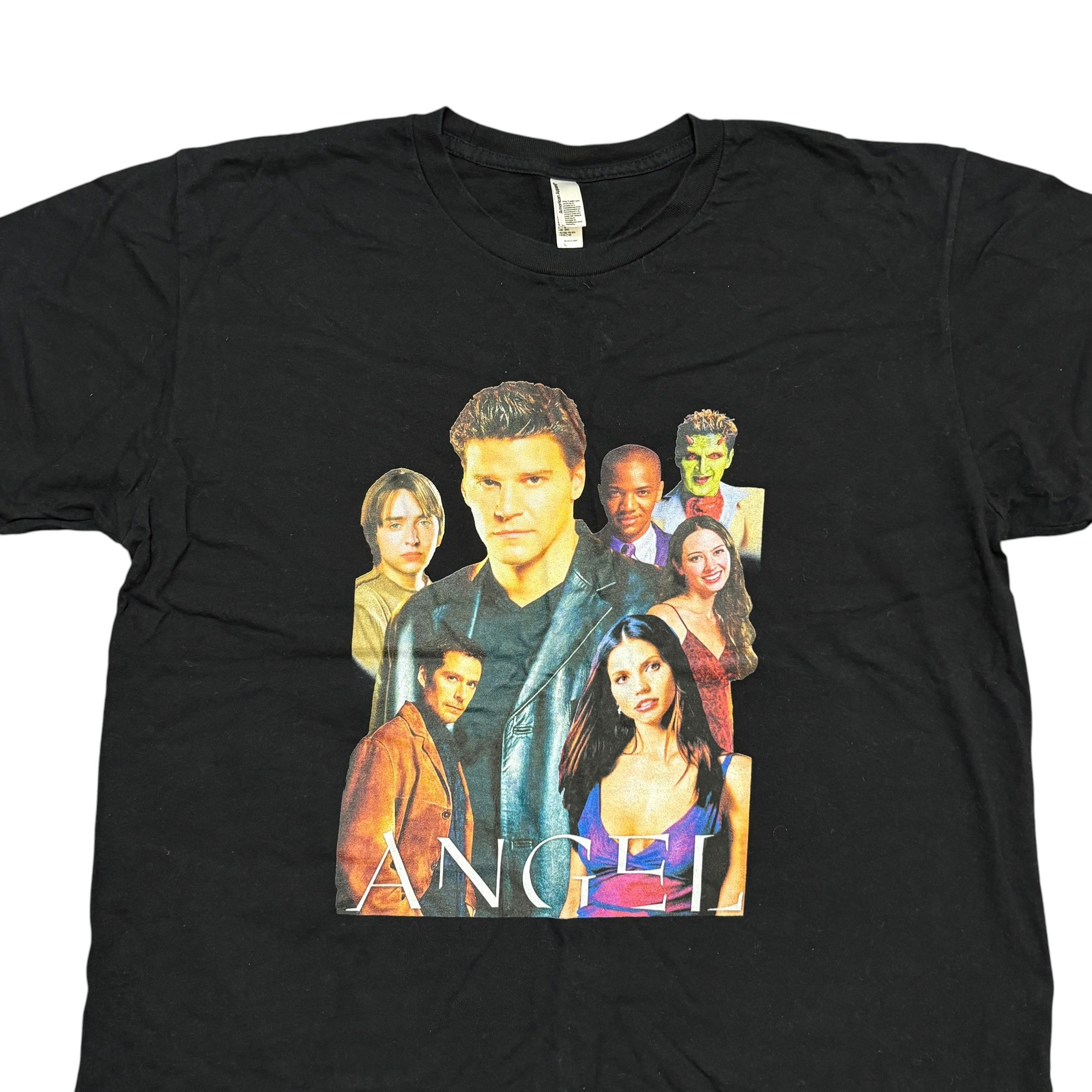 Vintage Buffy The Vampire Slayer Angel Shirt Horror Movie Tv Show Size US L / EU 52-54 / 3 - 2 Thumbnail