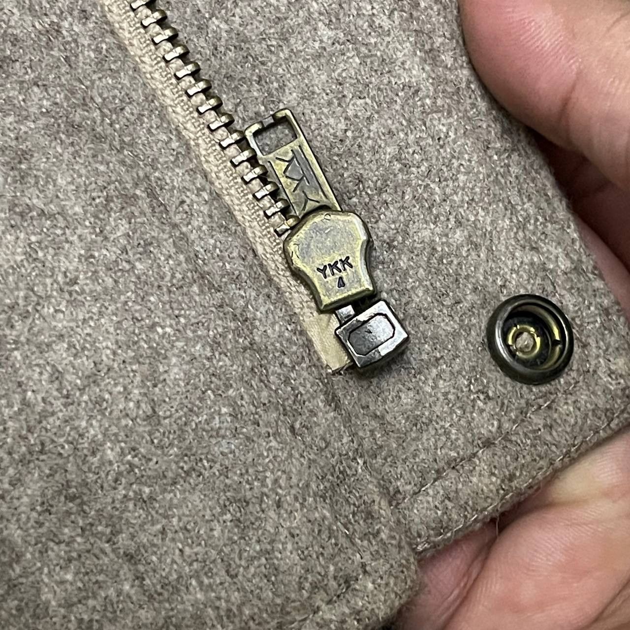 Issey Miyake Vintage Sam Austin Wool Knitted Bomber Jacket Issey Miyake Size US M / EU 48-50 / 2 - 10 Thumbnail