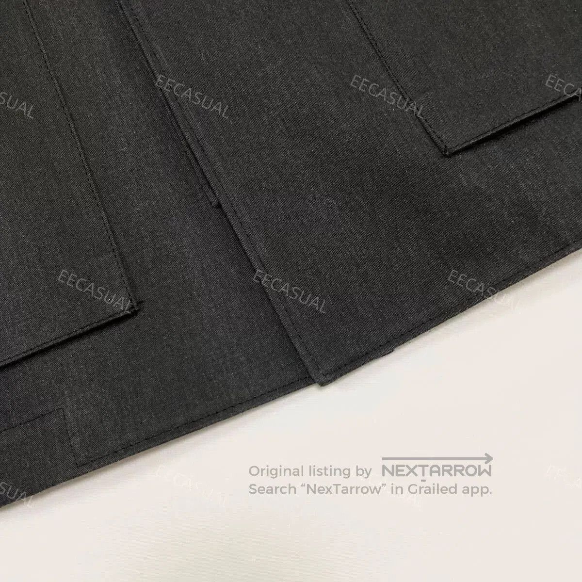 Y's Yohji Yamamoto Gray Denim Jacket. Size US M / EU 48-50 / 2 - 7 Thumbnail
