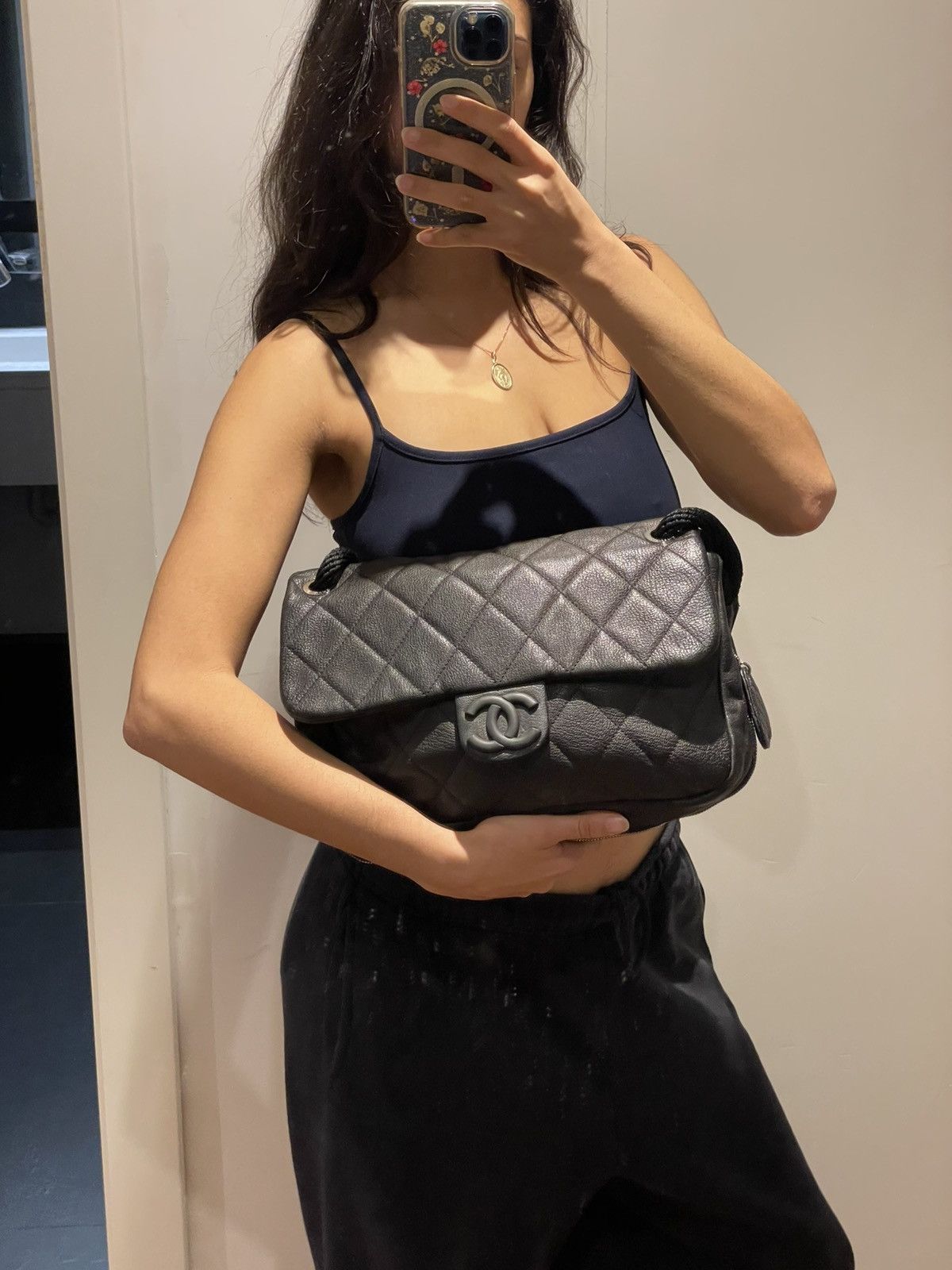 Chanel Yacht Jumbo Flap Bag Size ONE SIZE - 5 Thumbnail