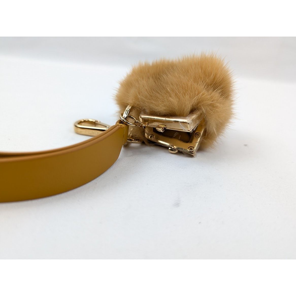 Fendi o1rshd1 Size: OS / Mink Charm Keyrings in Yellow Size ONE SIZE - 4 Thumbnail