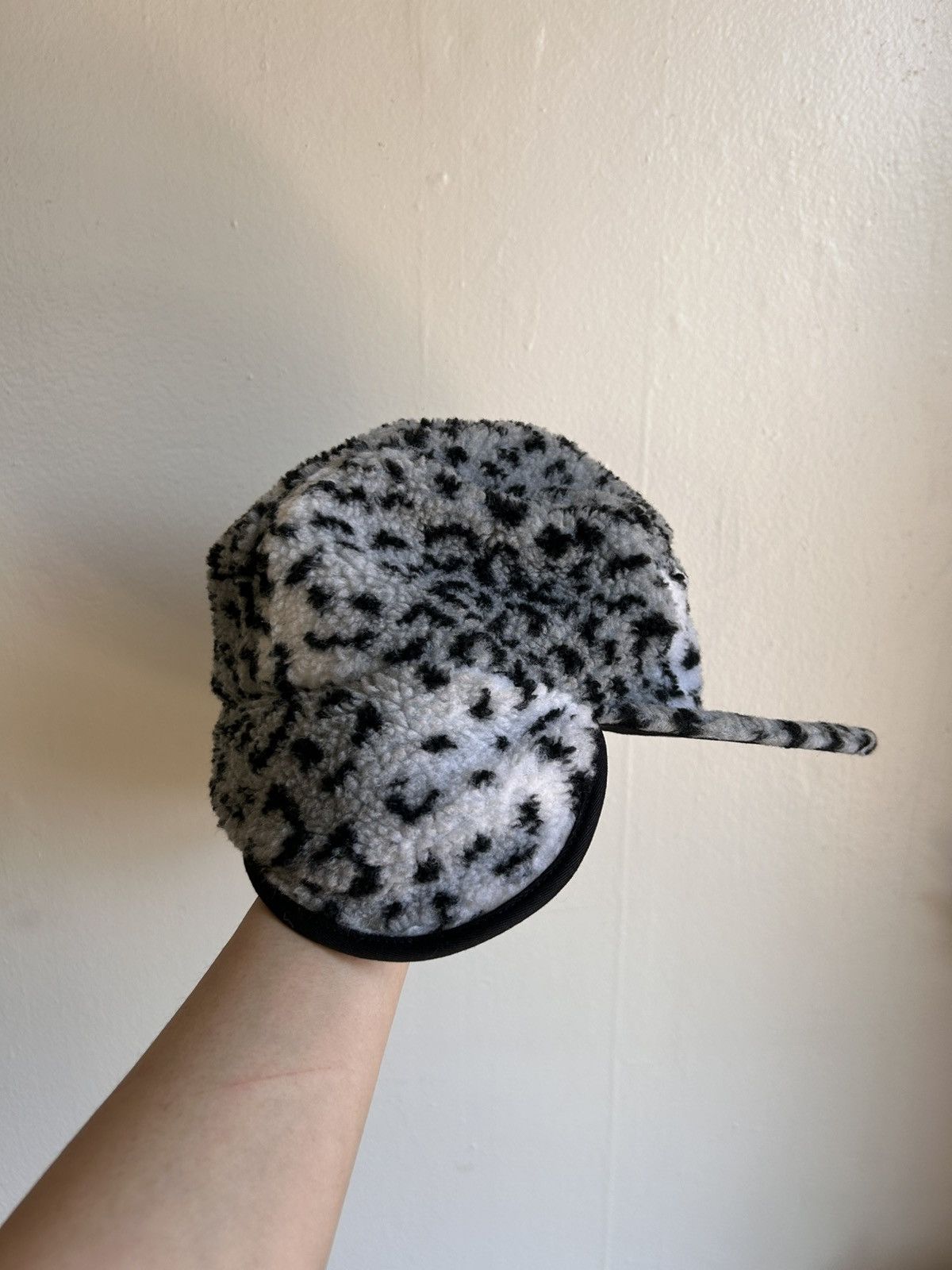 Supreme Supreme Leopard Polar Fleece Earflap Camp Cap Size ONE SIZE - 3 Thumbnail