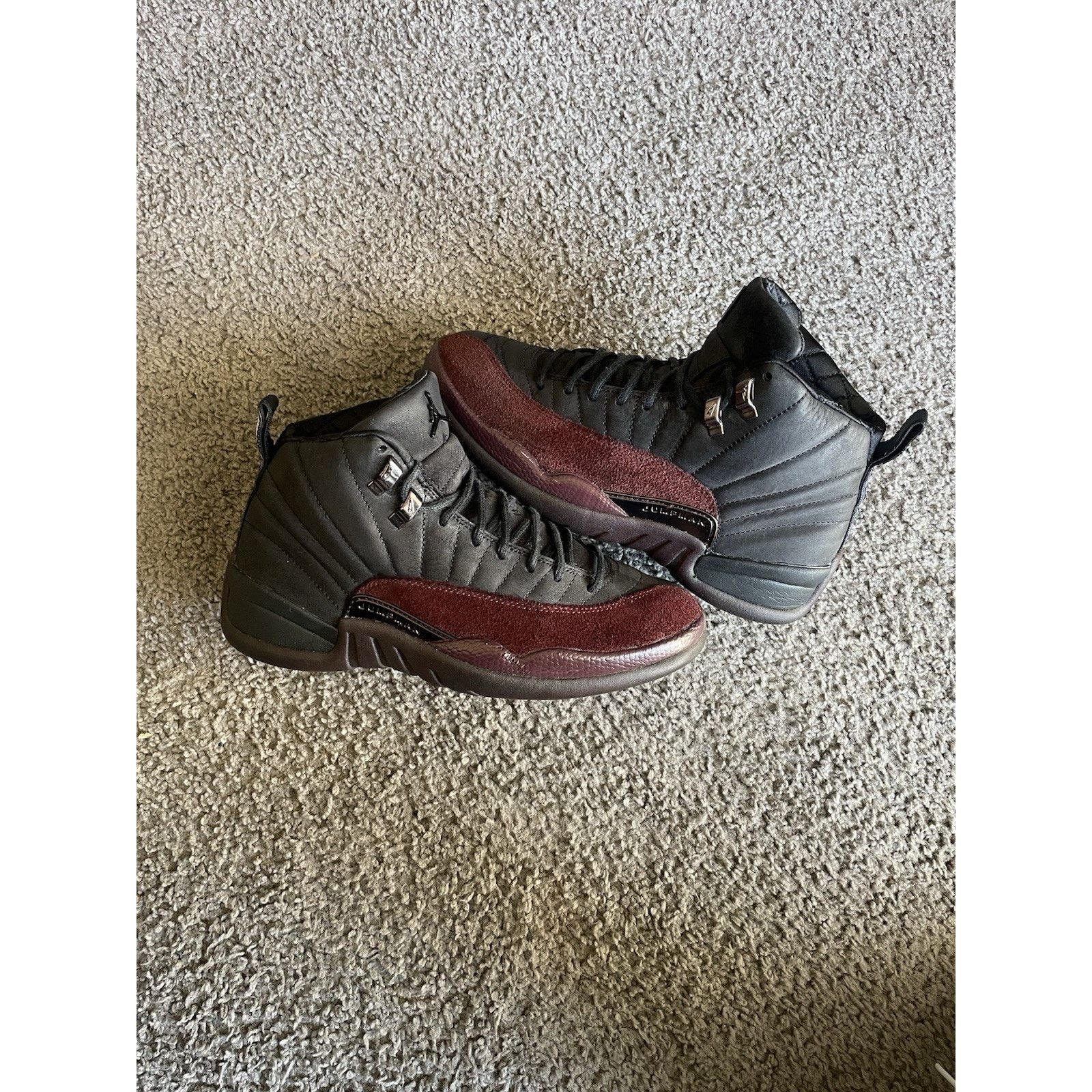 Jordan Brand Size 7.5M/9W -Air Jordan 12 Retro SP A Ma Maniere Mid Black Size US 7.5 / EU 40-41 - 2 Thumbnail