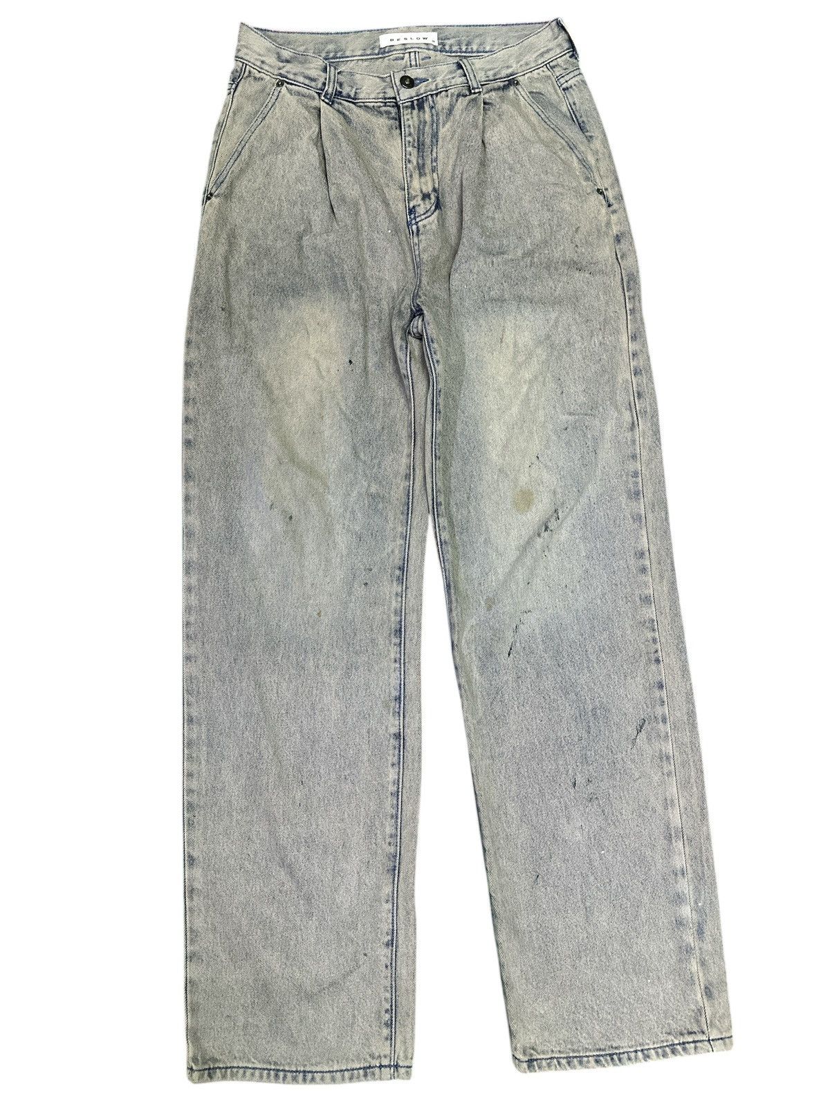 If Six Was Nine Baggy Loose Beslow distress Denim . Size US 30 / EU 46 - 1 Thumbnail