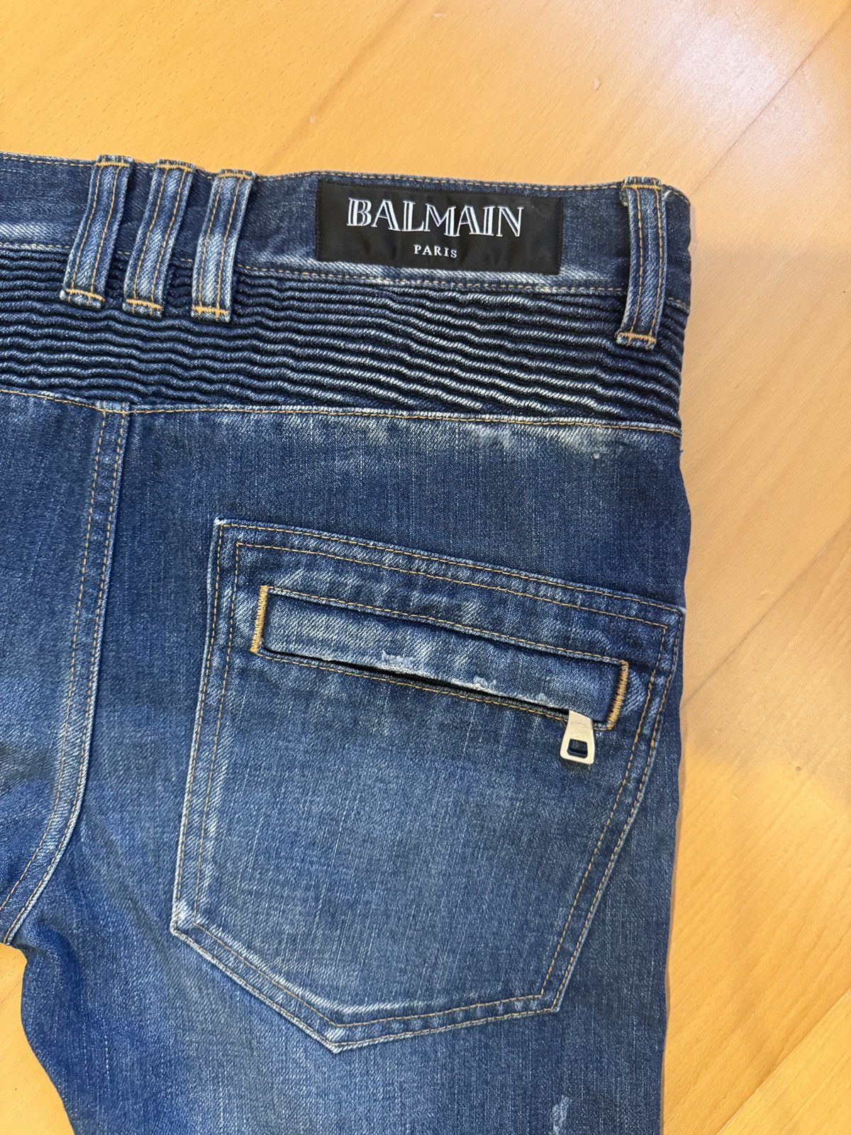 Balmain Balmain Biker Jeans Size US 28 / EU 44 - 4 Thumbnail