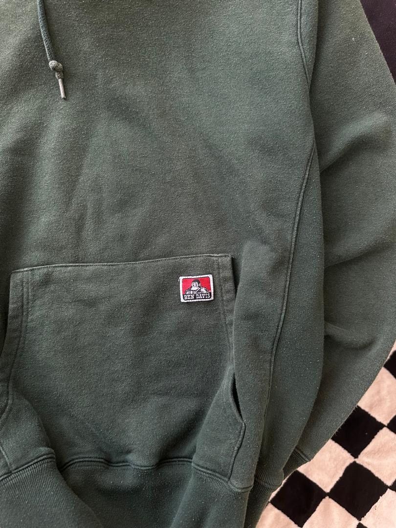 Ben Davis × Japanese Brand BEN DAVIS PATCH HOODIE Size US M / EU 48-50 / 2 - 2 Thumbnail