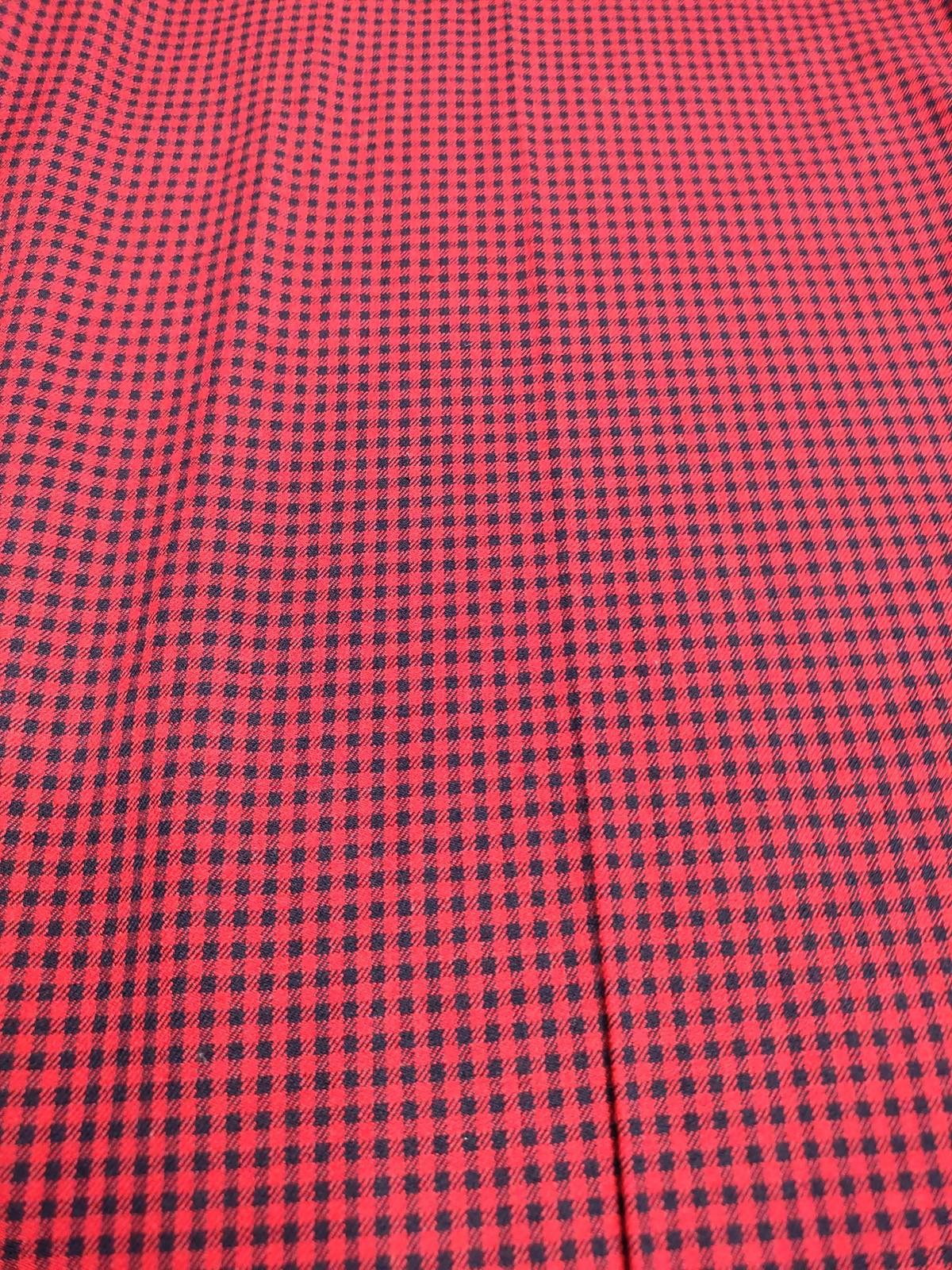 Designer Talbots Women's Chatham Ankle Red Patterned Dress Pants Size 36" / US 14 / IT 50 - 7 Thumbnail