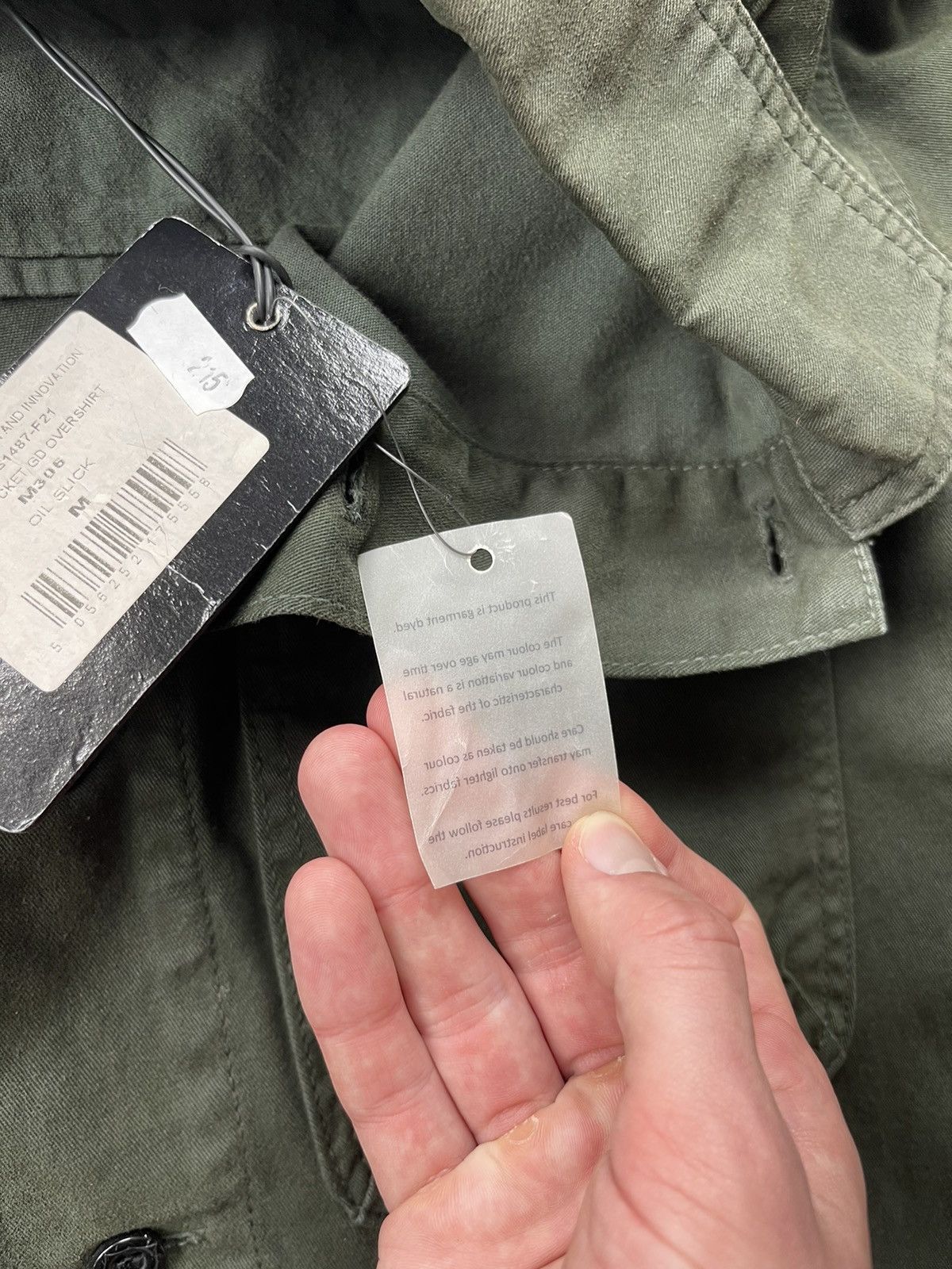 Vintage MA.STRUM NWT Two Pocket GD Overshirt Oil Slick Shirt Jacket Size US M / EU 48-50 / 2 - 17 Thumbnail