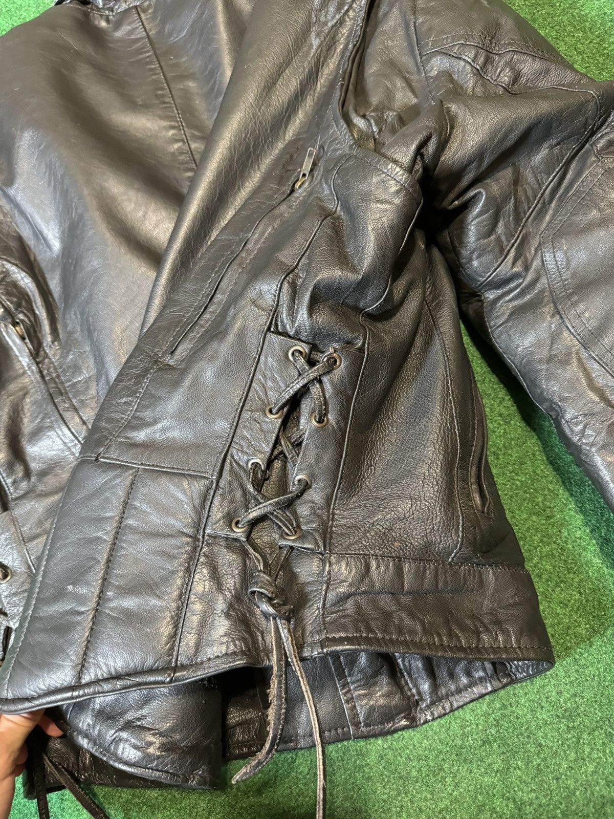 Other Unik Black Biker Premium Buttery Leather Full Zip 40 Jacket Size US M / EU 48-50 / 2 - 4 Thumbnail