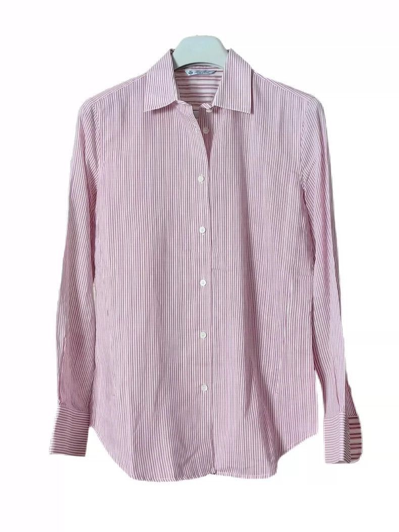 Loro Piana Silk Cotton Striped Shirt-2508