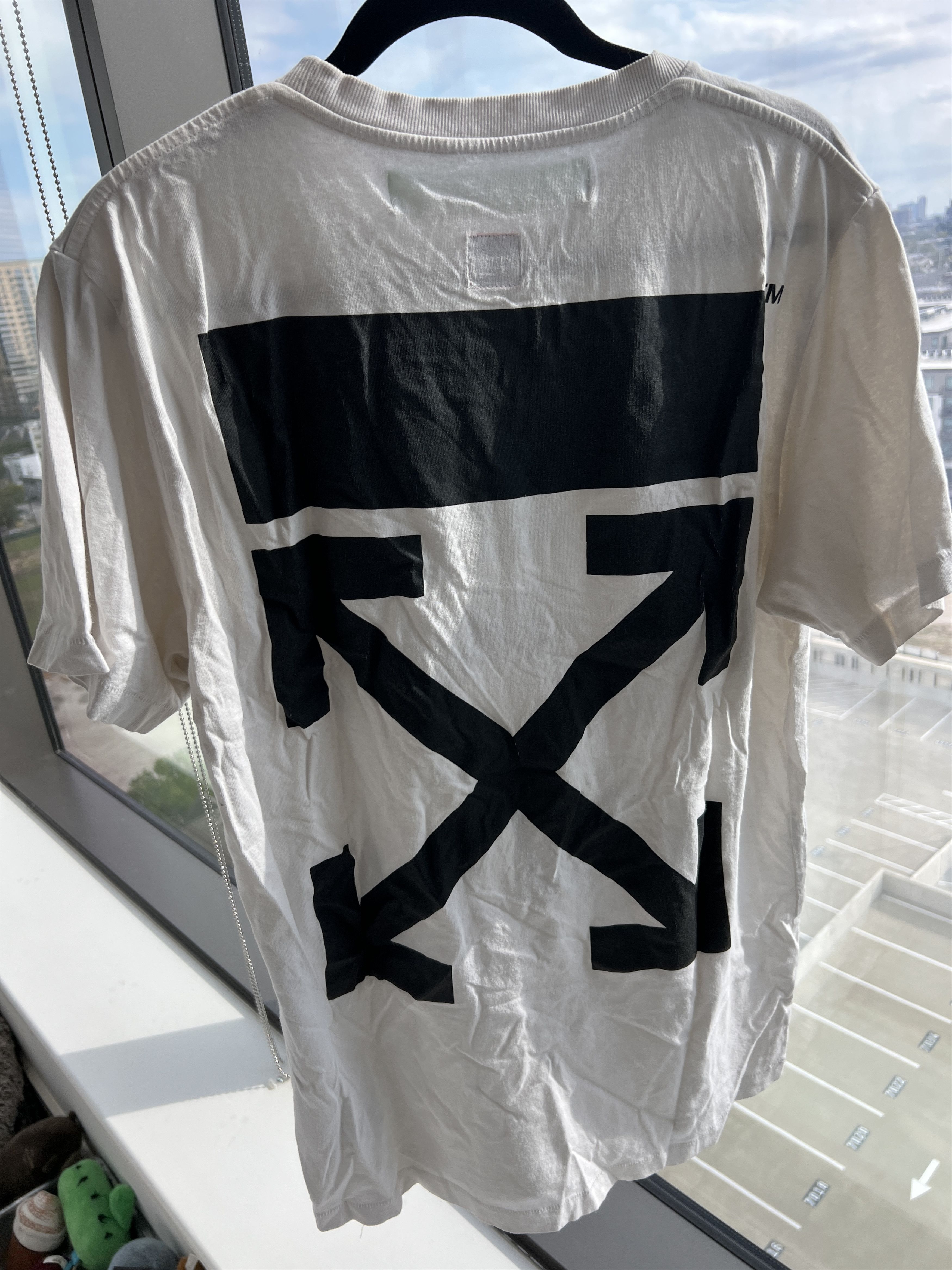 Dover Street Market × Off-White Off-White Dover Street Market Tee Shirt White Size US M / EU 48-50 / 2 - 2 Thumbnail