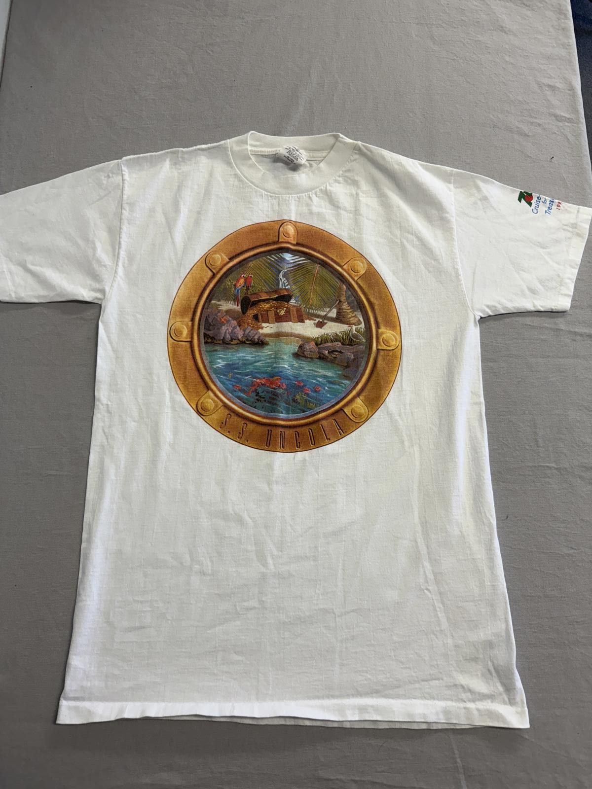 Other Vintage 7-Up T-shirt SS Uncola 1993 Cruise-On 1993 - Large Size US L / EU 52-54 / 3 - 1 Thumbnail