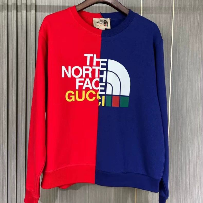 Gucci Gucci TNF Gucci North co-branded stitching printed letter s Size US S / EU 44-46 / 1 - 1 Thumbnail