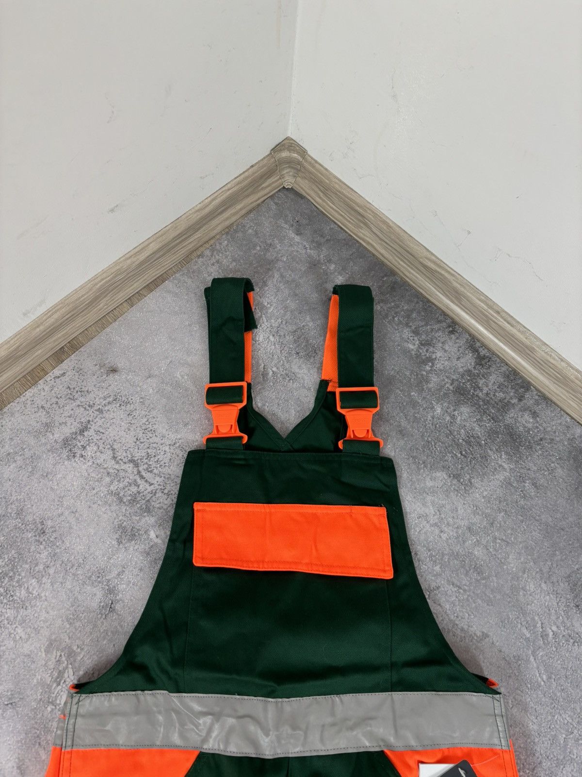 Other Mascot Men’s NWT Bib & Brace Reflective Work Overalls Size US 30 / EU 46 - 8 Thumbnail