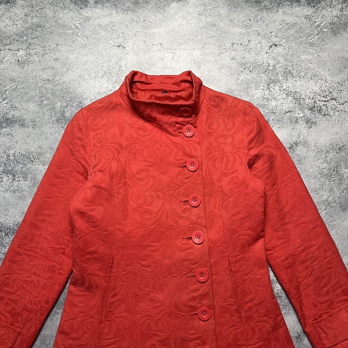 Desigual Vintage Desigual Trench Coat Jacket Avantgarde Streetwear Size XS / US 0-2 / IT 36-38 - 2 Thumbnail