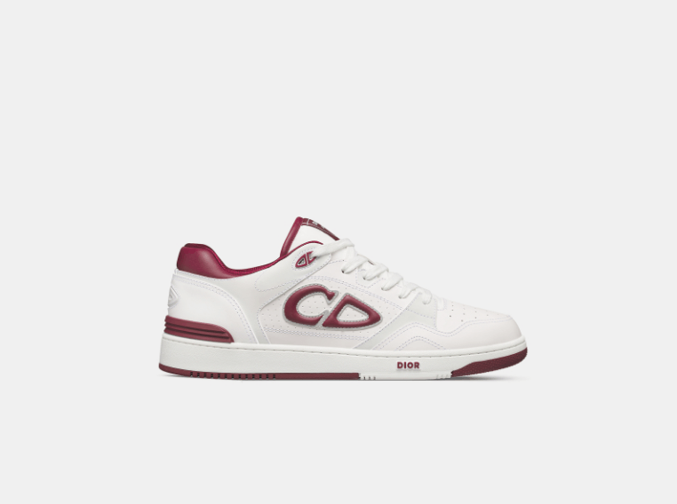 Dior o1w1db10426 3SN318 Low-Top Sneakers in White/Red Size US 13 / EU 46 - 1 Thumbnail
